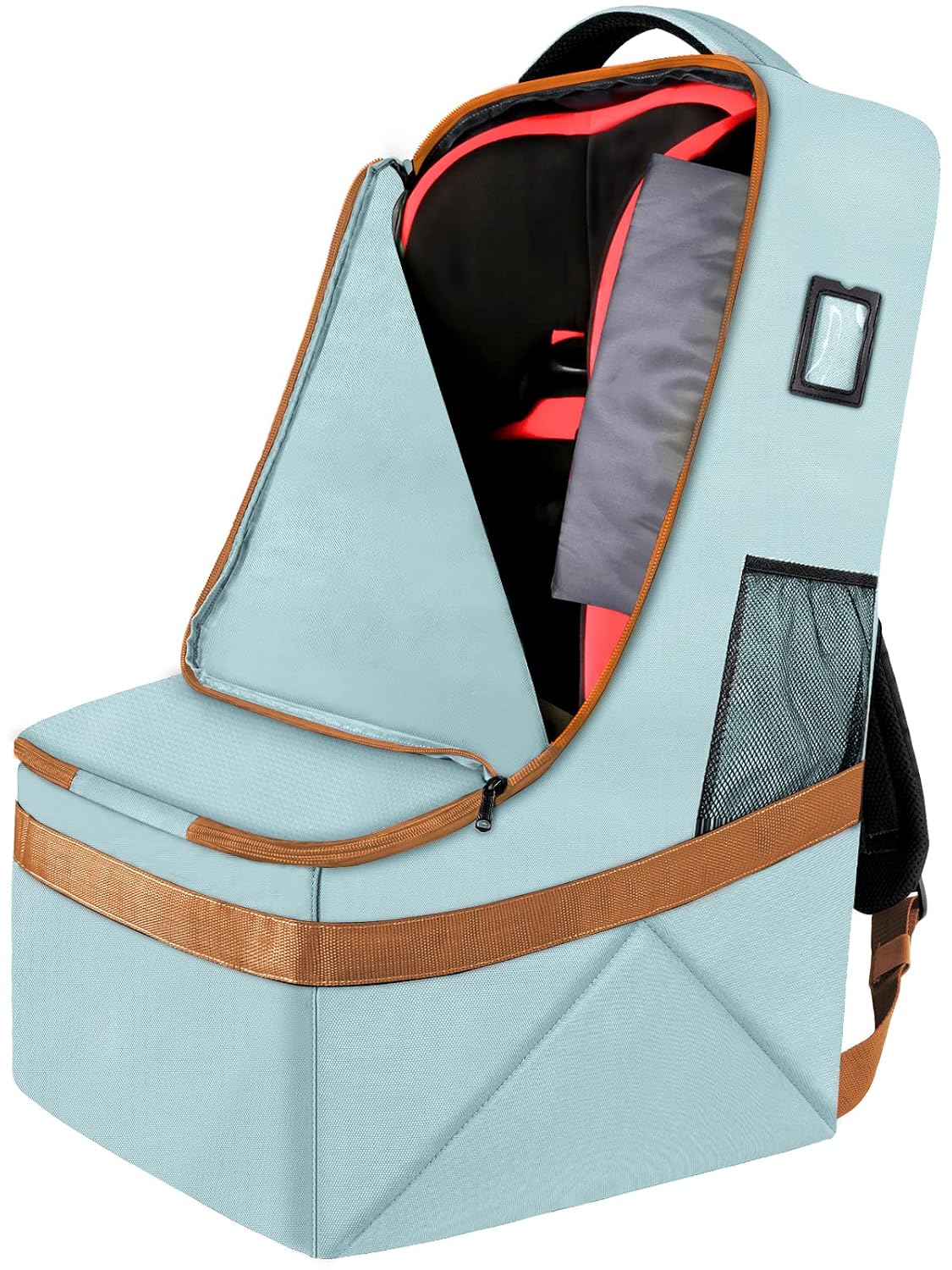 YOREPEK Padded Car Seat Travel Bag Backpack, Toddler Travel Essentials