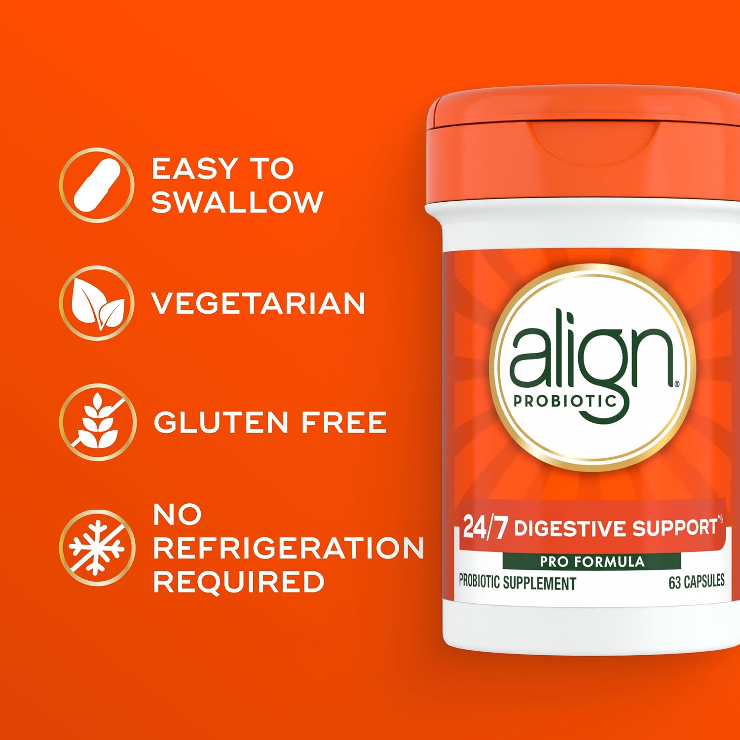 Align Probiotic, Pro Formula, Probiotics for Women and Men, Probiotics for Digestive Health