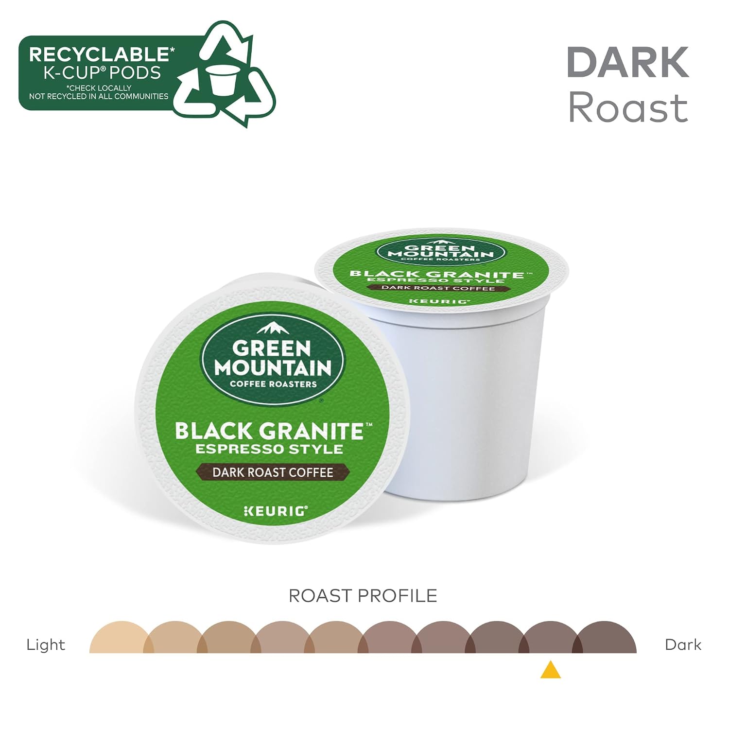Green Mountain Coffee, Dark Magic (Extra Bold), 120-Count K-Cups for Keurig Brewers
