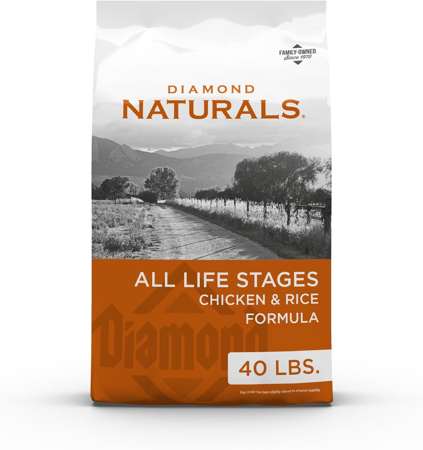 Diamond Naturals Adult Dry Dog Food, Lamb Meal & Rice, 40lb | Pasture Raised Lamb Protein | Omega Fatty Acids for Skin & Coat Health | Guaranteed Probiotics for Digestive Support