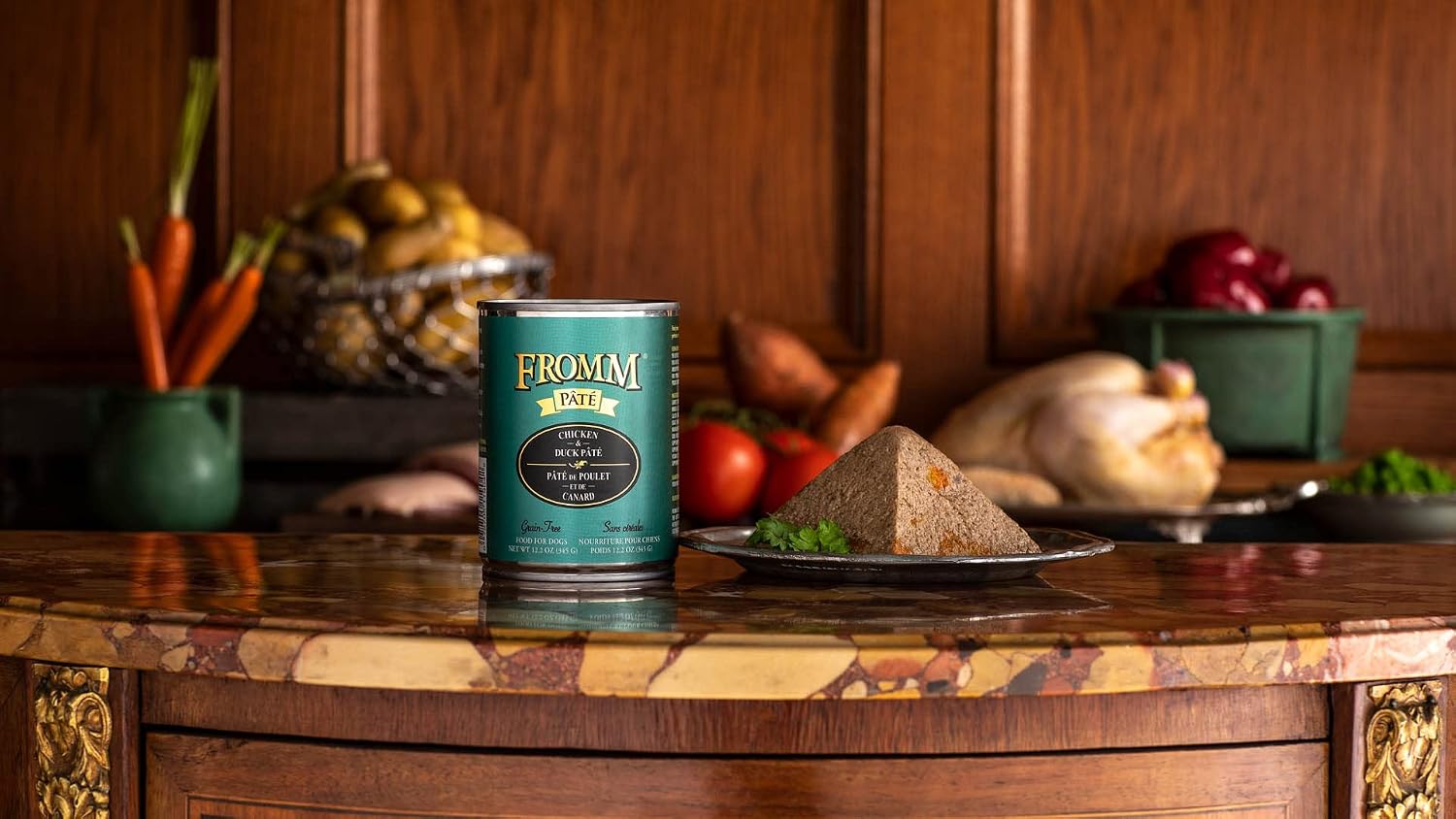 Fromm Venison & Lentil Pate Dog Food - Premium Wet Dog Food - Venison Recipe - Case of 12 Cans