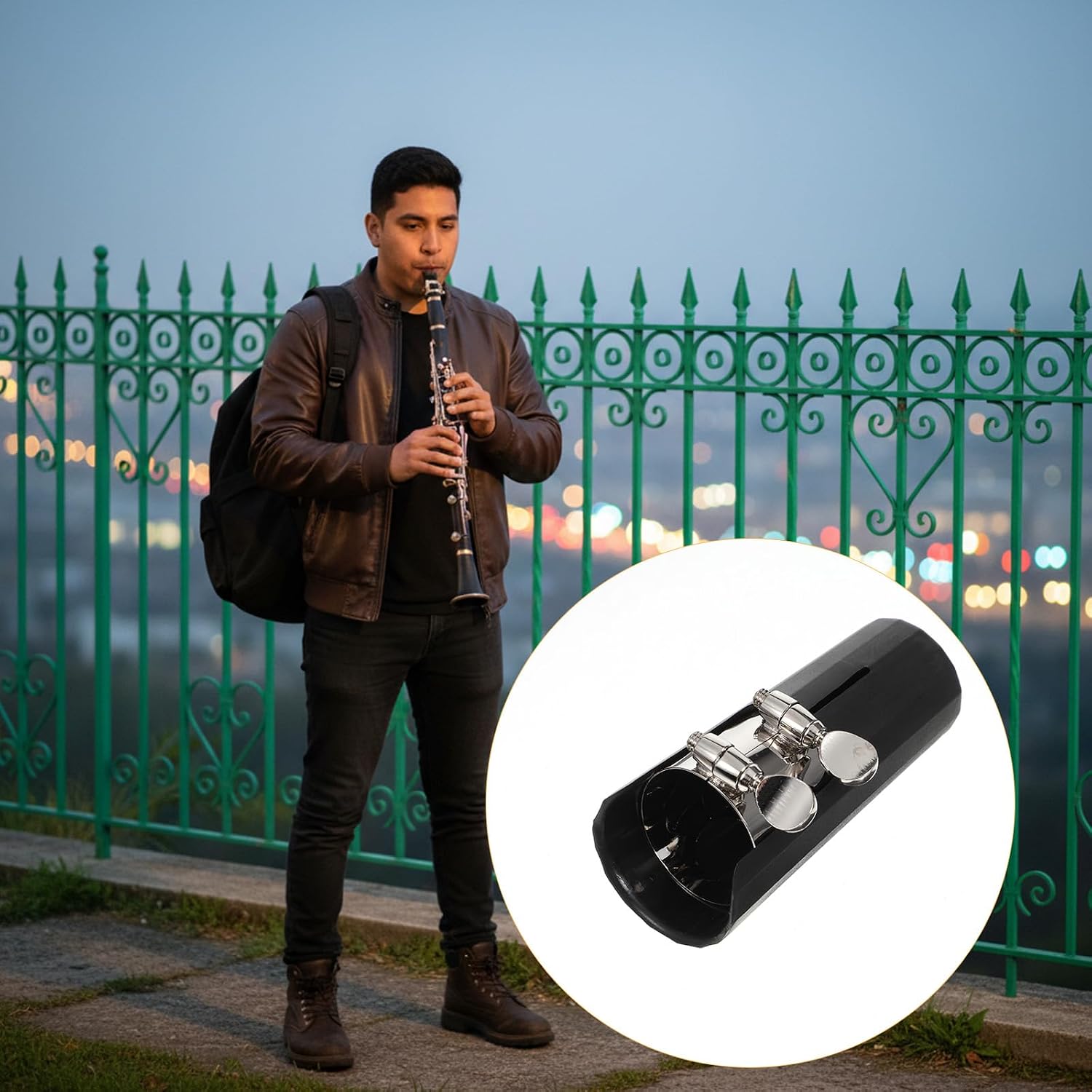 Clarinet Ligature, Clarinets Mouthpiece Cap Clarinet Accessories | Mouthpiece Cover, for Clarinets, for the Clarinet-Mouthpieces