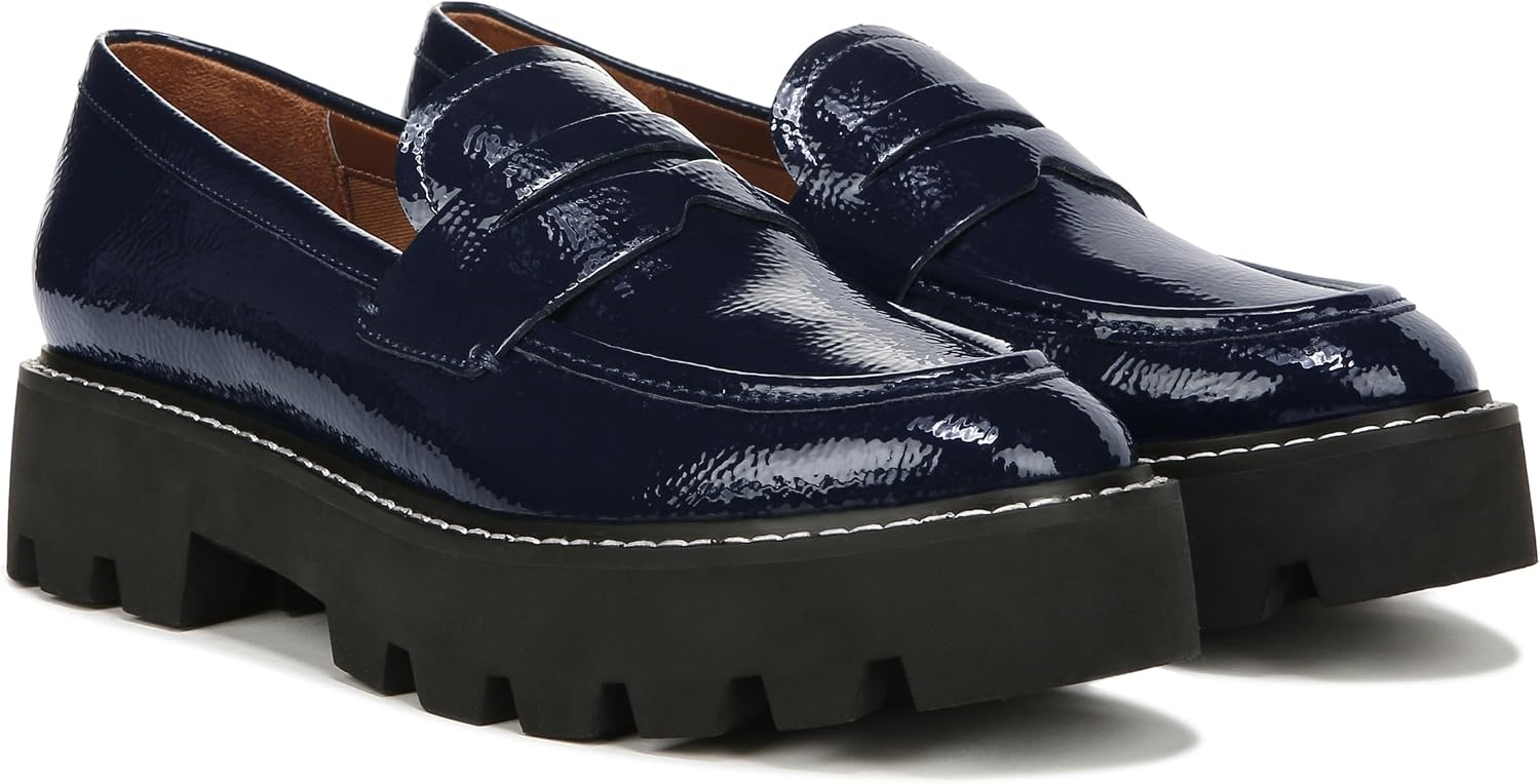 Franco Sarto Women's Balin Lug Sole Chunky Loafer
