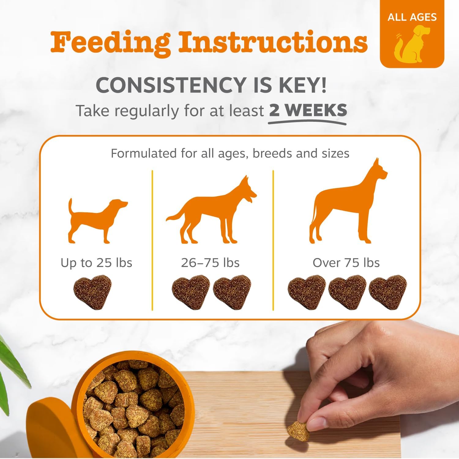 Zesty Paws Probiotics for Dogs - Digestive Enzymes for Gut Flora, Digestive Health, Diarrhea & Bowel Support - Clinically Studied DE111 - Dog Supplement Soft Chew for Pet Immune System - Pumpkin, 90ct
