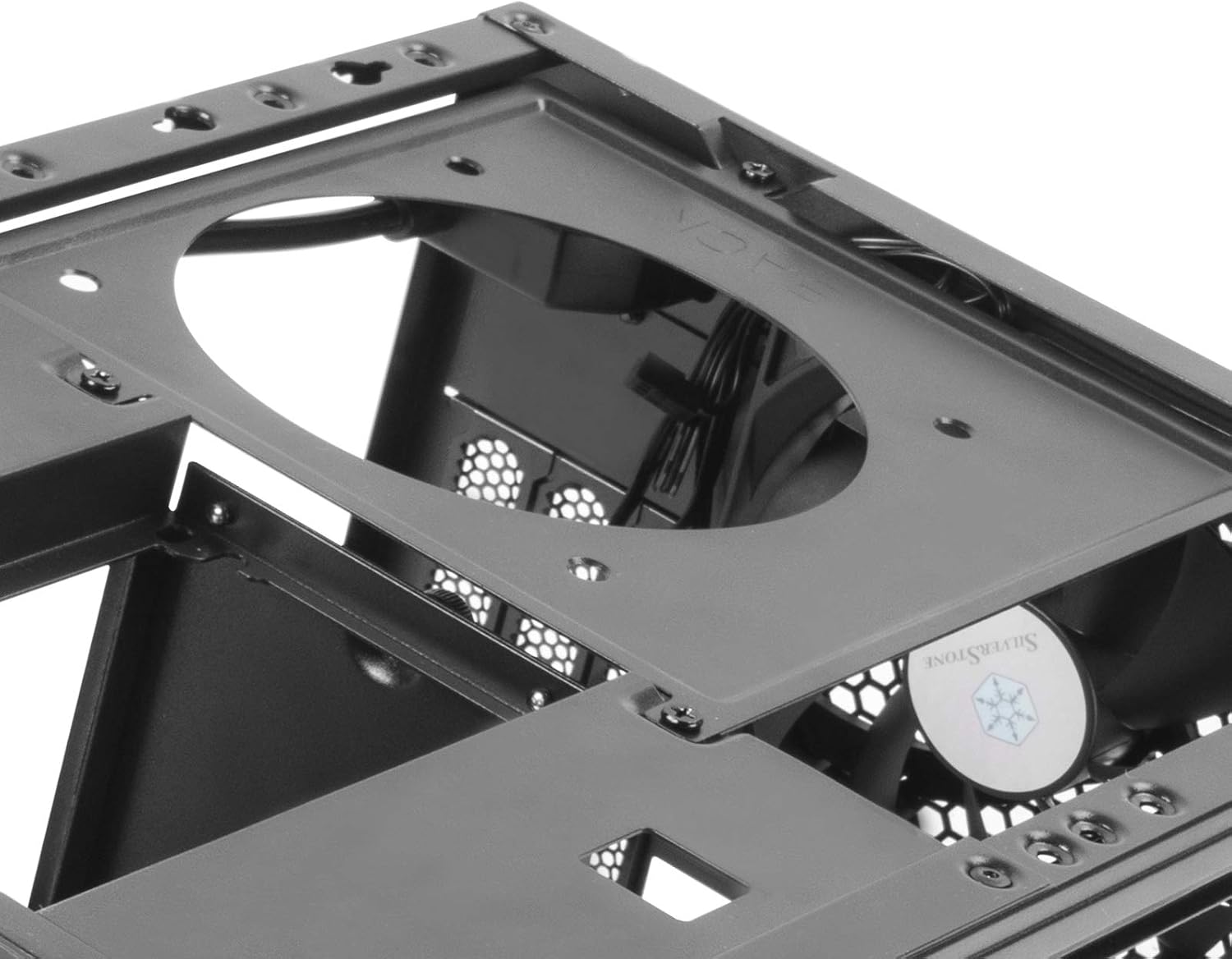 Silverstone Technology SUGO 14, SG14, Black, Mini-ITX Cube Chassis, Supports 3 Slot Full Length GPUs/ATX PSU / 240mm AIO, 4 Removable Panels