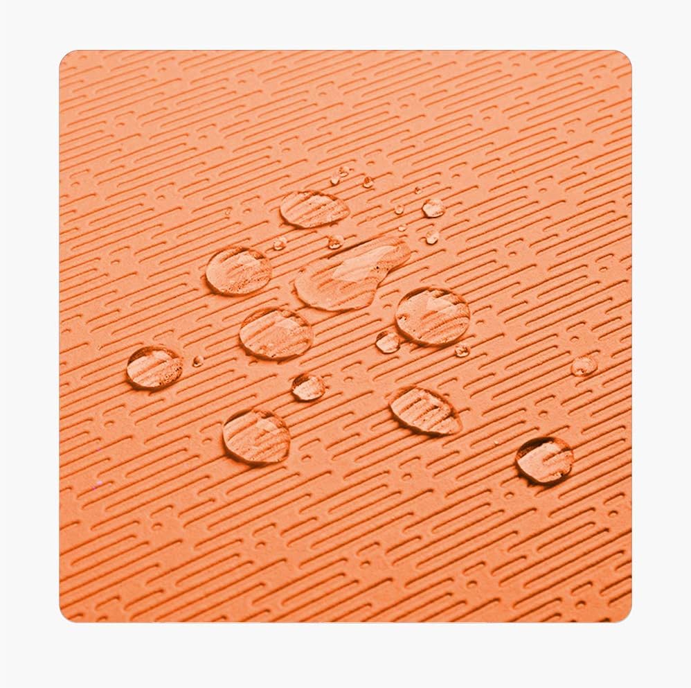 Hatha Yoga Extra Thick TPE Yoga Mat - 72"x 32" Thickness 1/2 Inch -Eco Friendly- With High Density Anti-Tear Exercise Mats For Home Gym Travel &