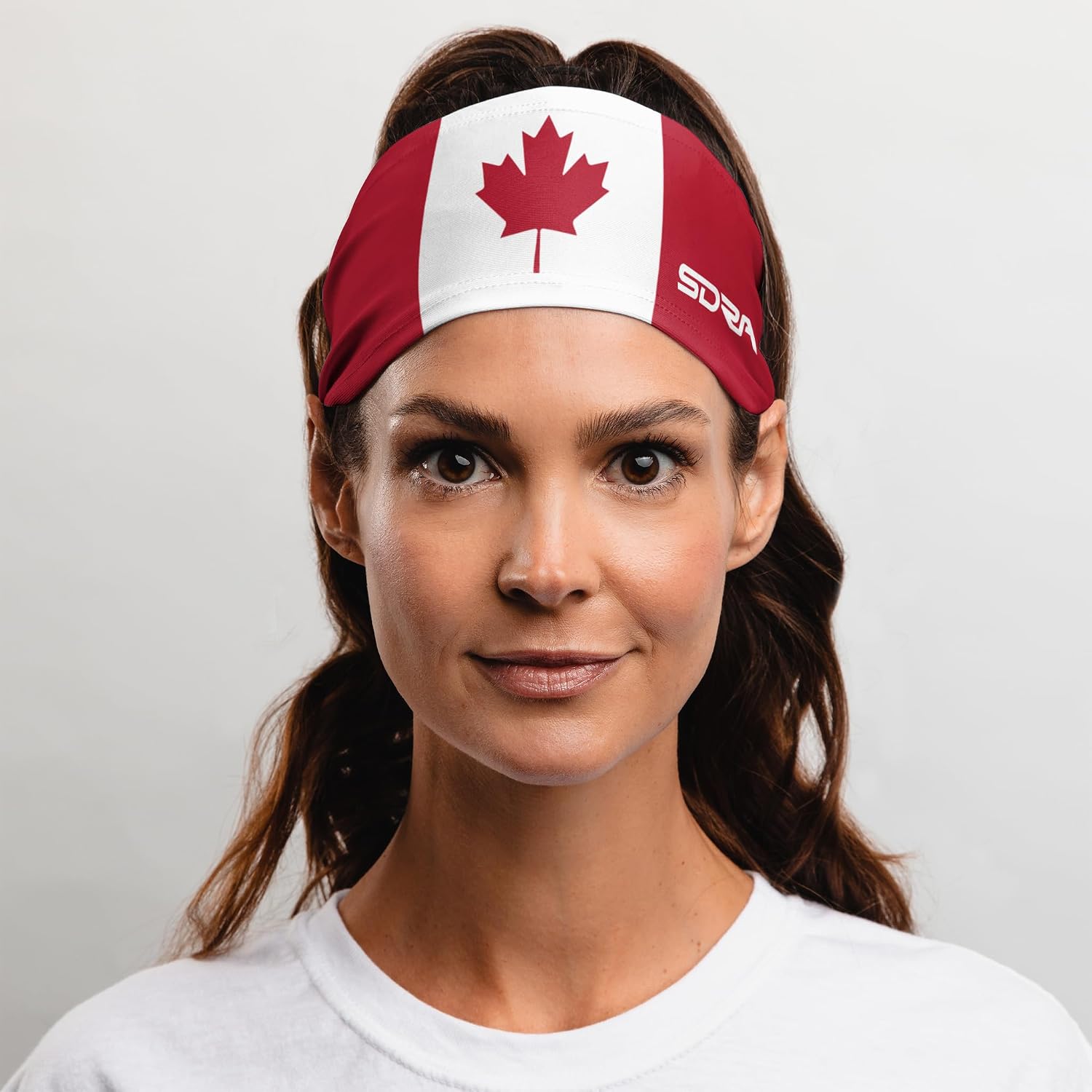 Suddora Country Flag Headbands, Wide National Flag Headbands for Sports Events, Non-Slip Fabric Sweatbands for Soccer, Tennis, Workout, Costume
