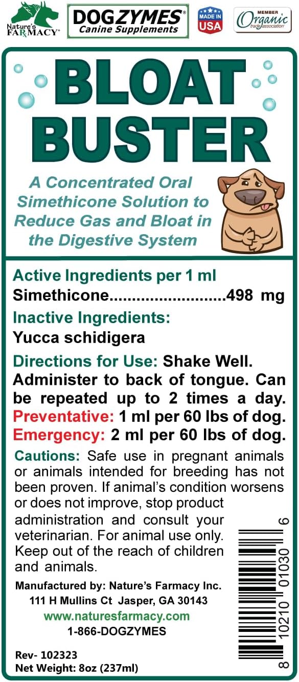 Dogzymes Bloat Buster (8 Ounce)