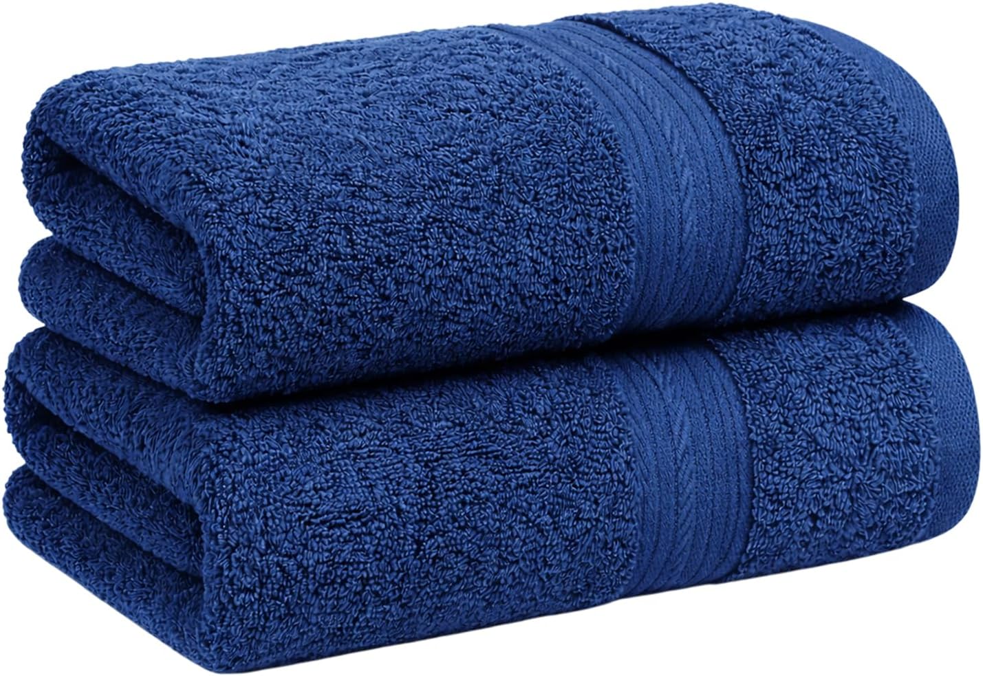 Ample Decor 100% Cotton Hand Towels 18x28 Inches, 600 GSM, Soft & Absorbent, Set of 12, Purple