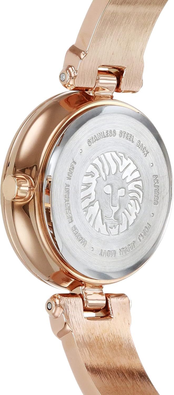 Anne Klein Women's Genuine Diamond Dial Bangle Watch