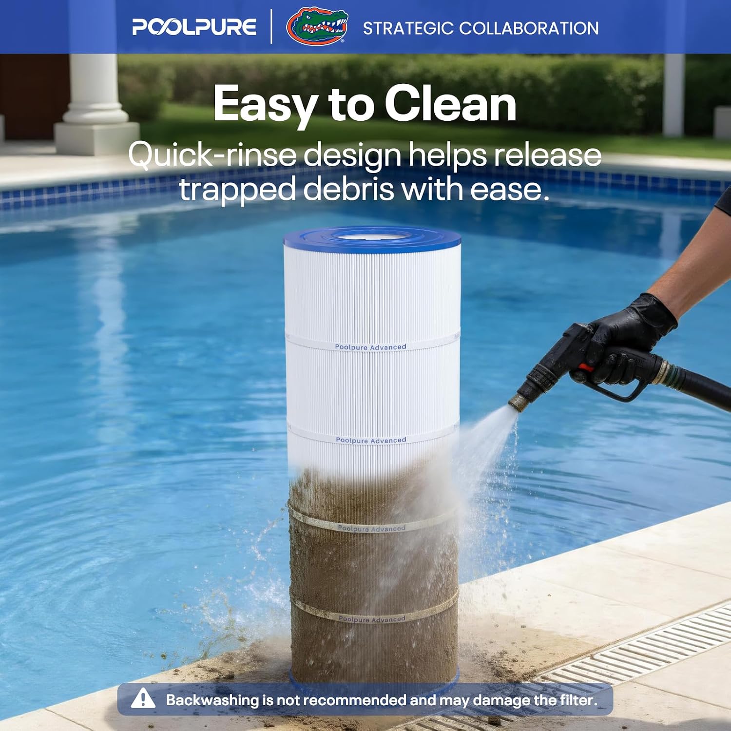 POOLPURE PXST100 Pool Filter Replaces Hayward X-Stream CC1000 1PACK