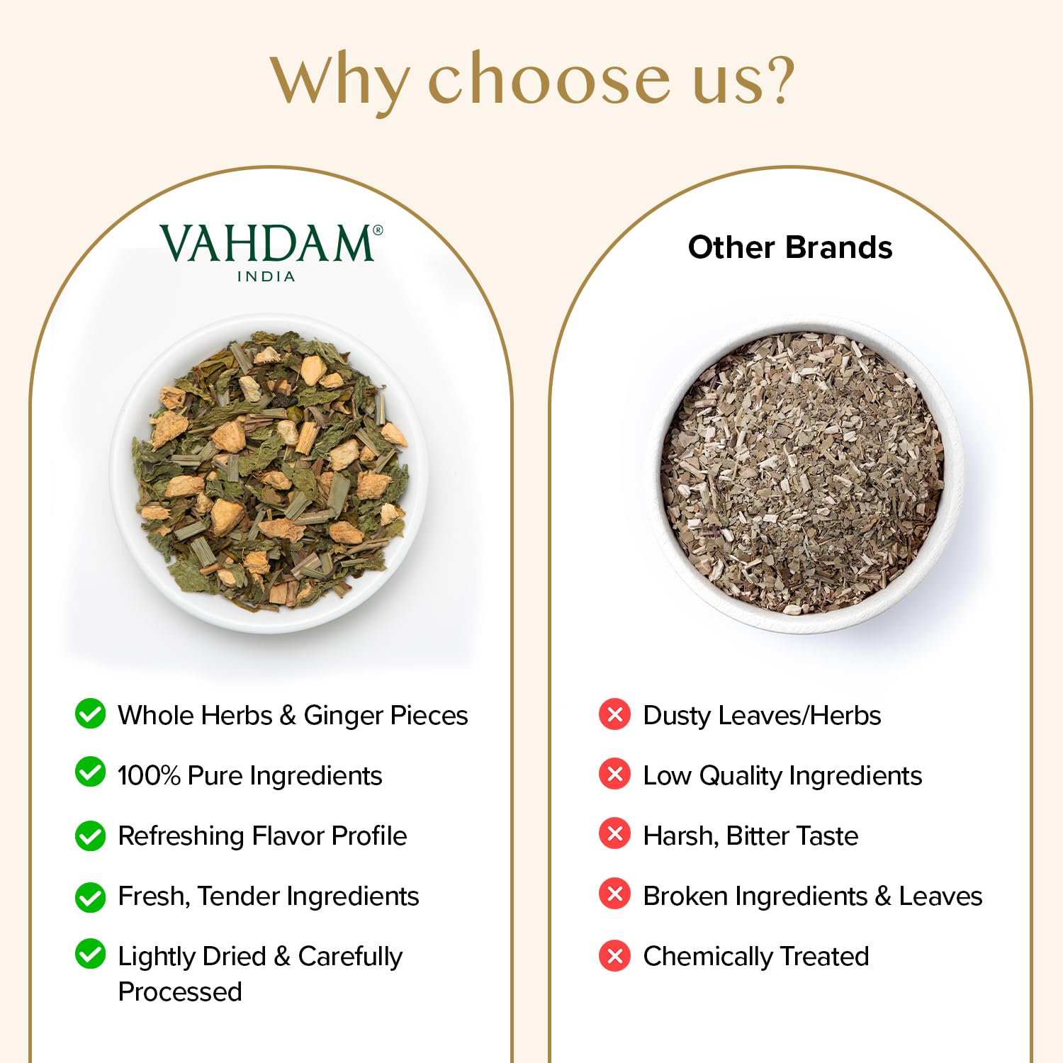 VAHDAM, Himalayan Green Tea Leaves (50+ Cups, 3.53 Oz) Non GMO, Gluten Free | High Elevation Grown Green Tea Leaves From Himalayas | Pure Unblended Single Origin Green Loose Leaf Tea | Vacuum Sealed