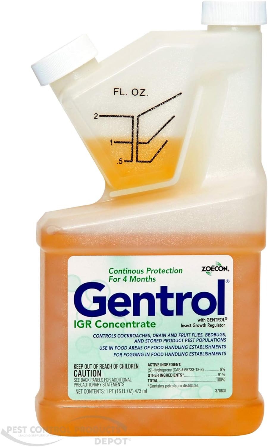 ZOECON 619907 Gentrol IGR Concentrate Insect Growth Regulator, 16 oz