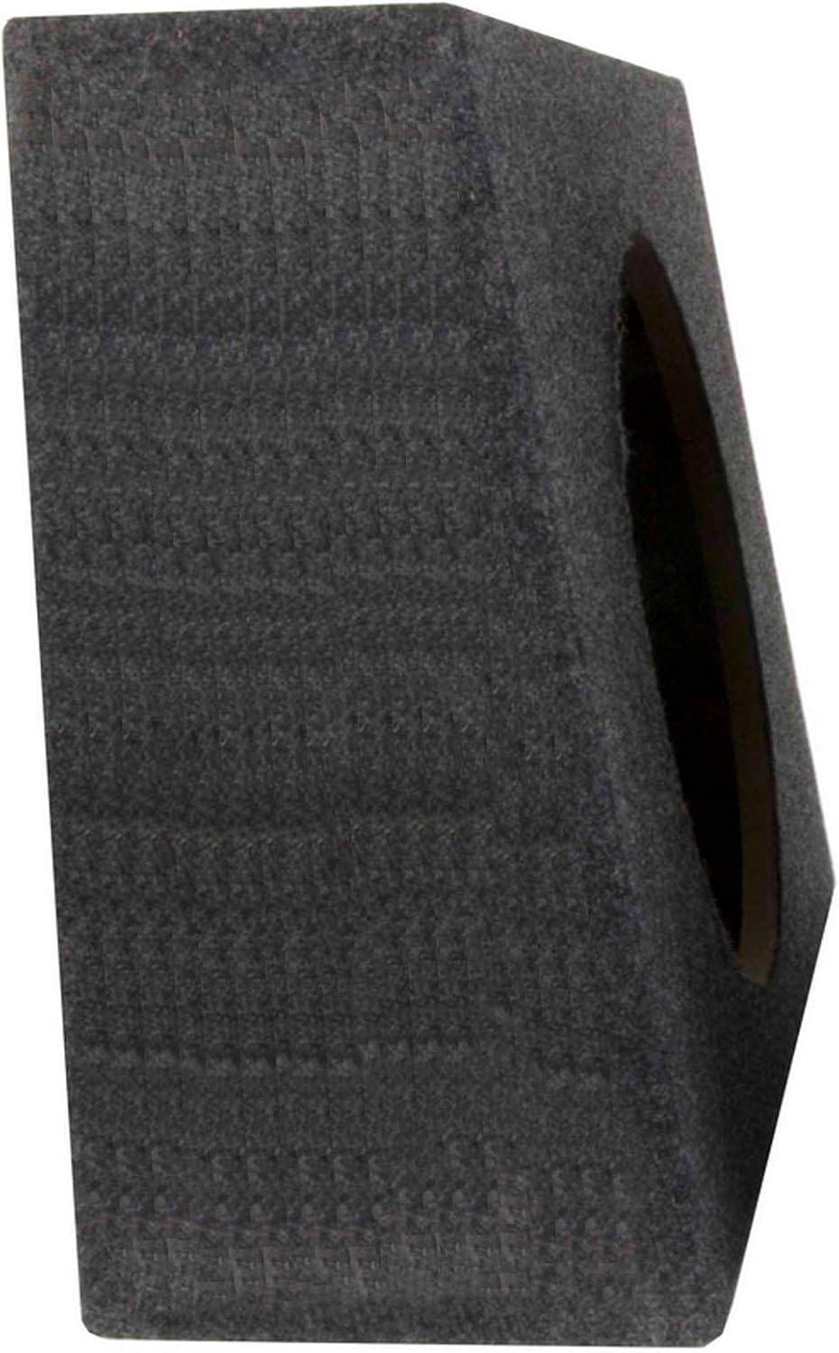 QPower QTW12 Single 12" Sealed Car Audio Subwoofer Sub Box Enclosures, Pair