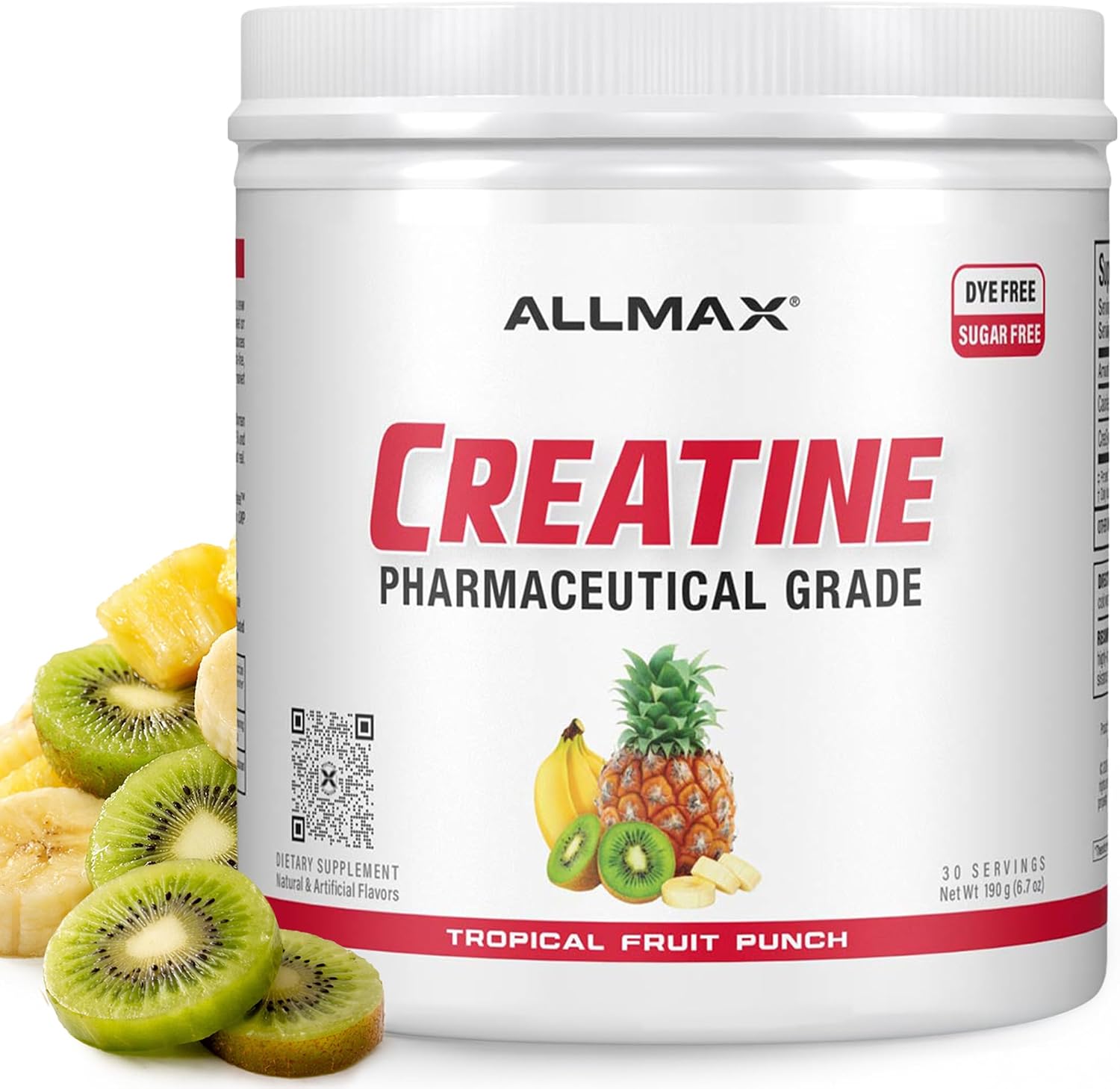 ALLMAX Creatine Monohydrate Powder, Micronized, Unflavored, 1000 g