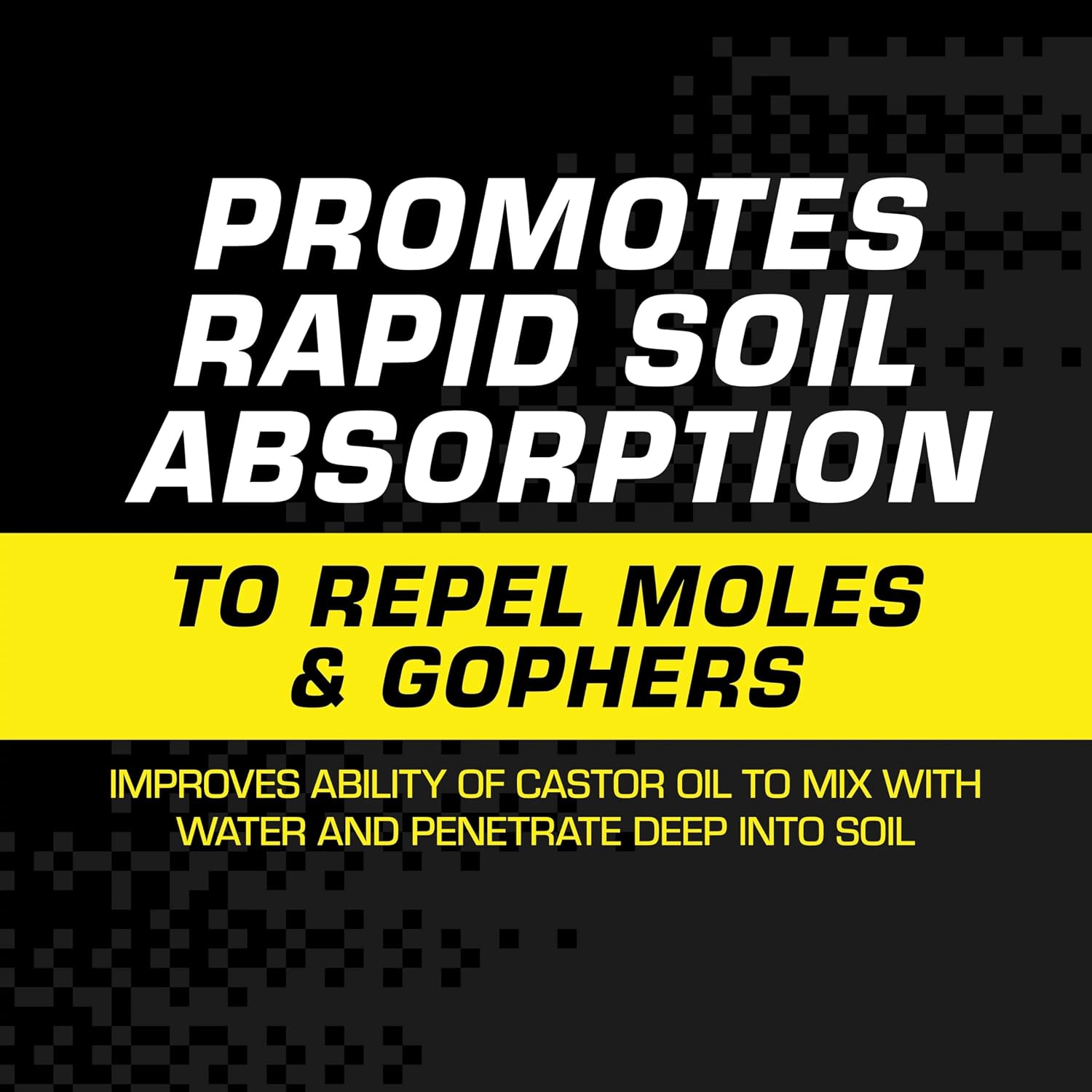 Tomcat Mole & Gopher Repellent Granules, 4 lbs. | Mole Repellent Granules Formulated with Castor Oil, For Lawns