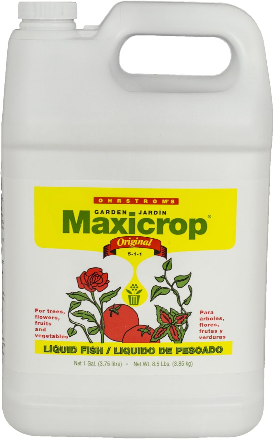Maxicrop 3002 Liquid Fish Fertilizer, 1-Gallon, 6-Pack