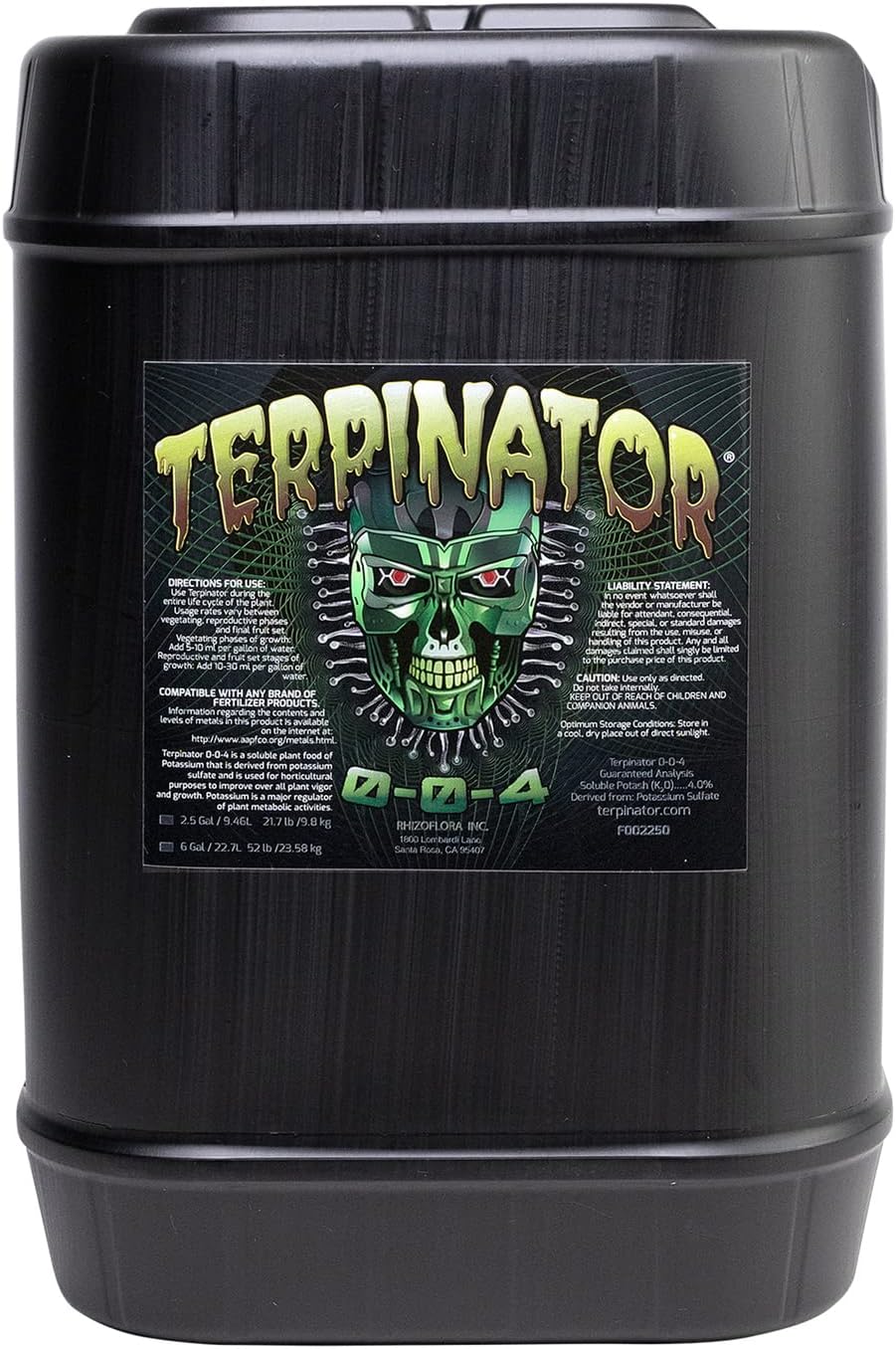 Liquid Nutrients, For Use in Hydroponics and Soil, 1 qt.