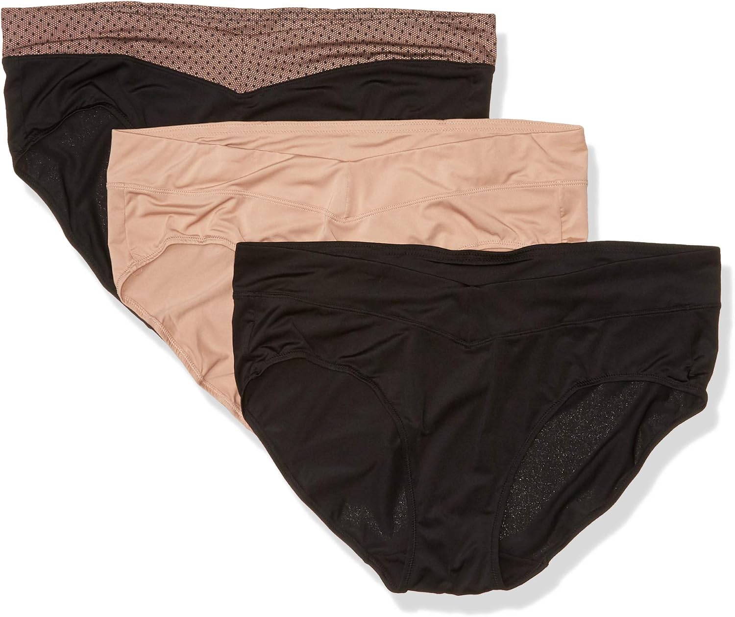 Warner's womens Blissful Benefits No Muffin Top 3 Pack Hipster Panties