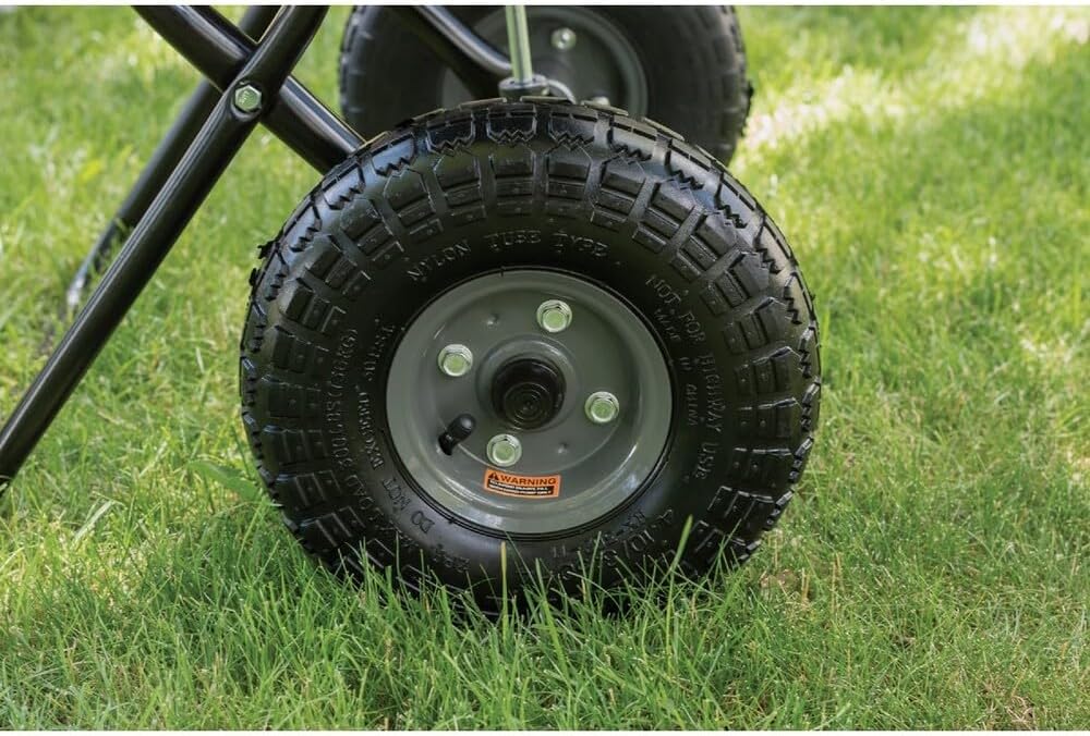 Agri-Fab 85-Pound Push Broadcast Spreader 45-0388 , Black