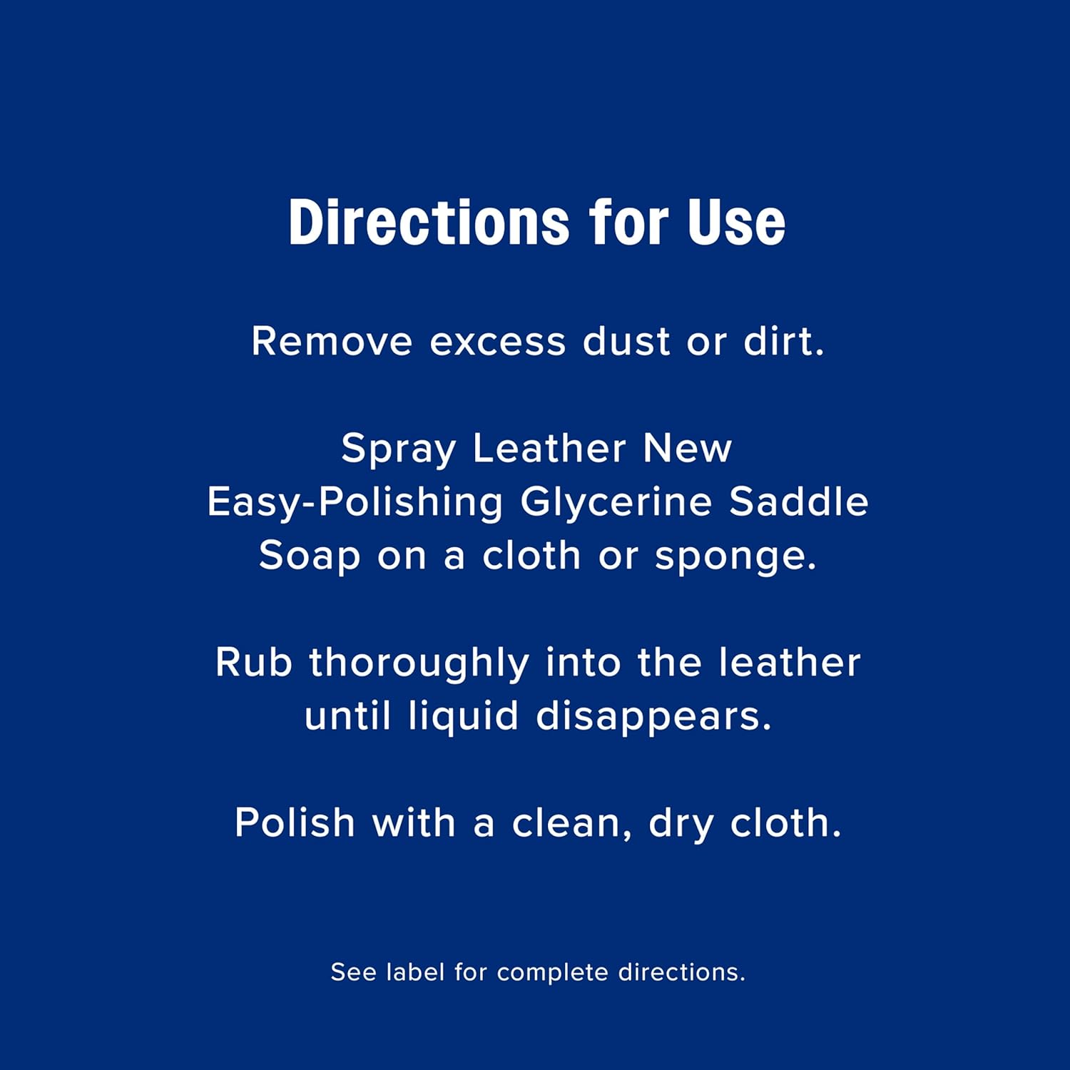 Farnam Leather New Easy-Polishing Glycerine Saddle & Leather Cleaner, 64 oz | Conditions Saddles and Leather Tack, Moisturizing