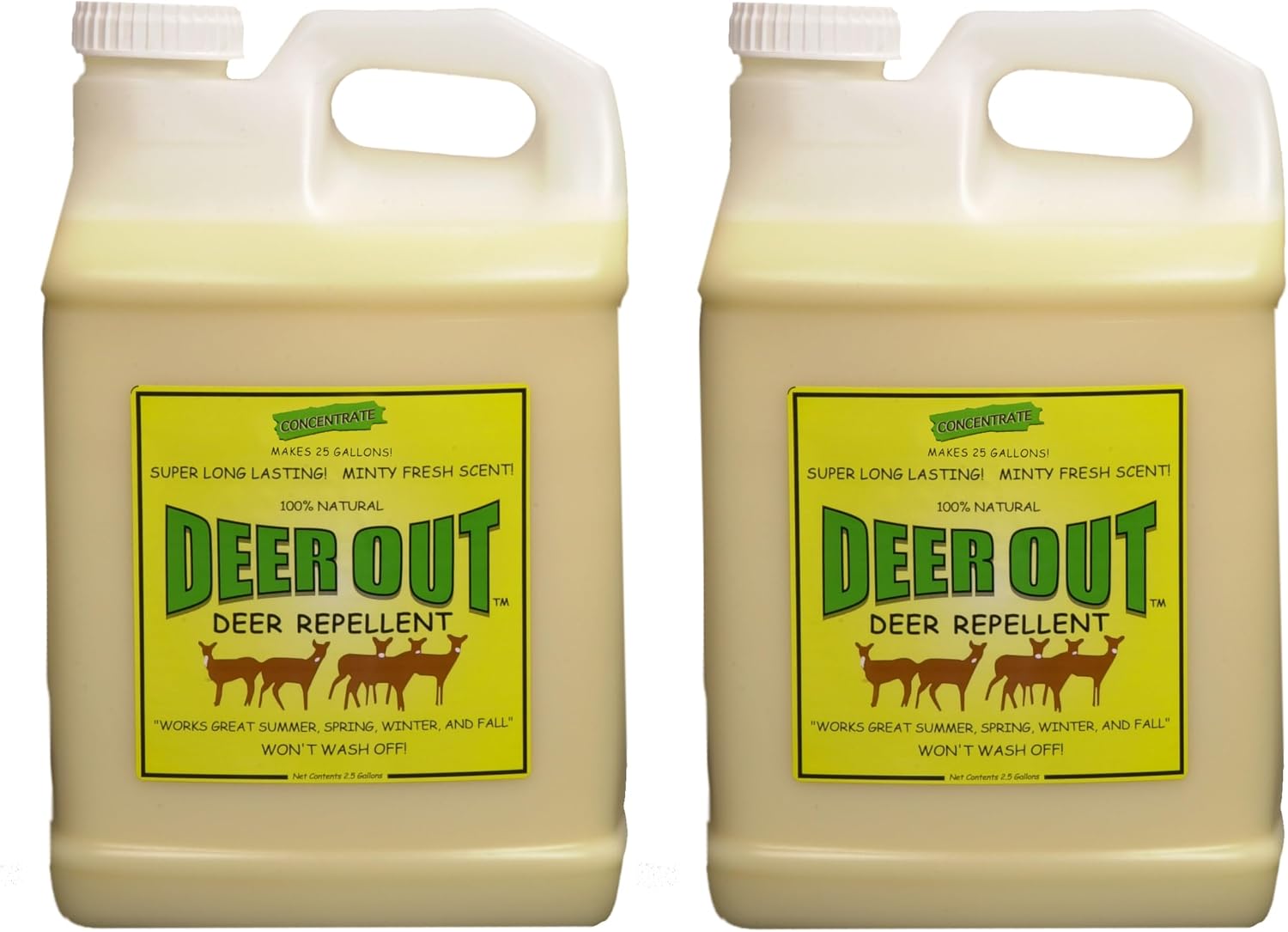 Deer Repellent :Deer Out 1 Gallon Concentrate