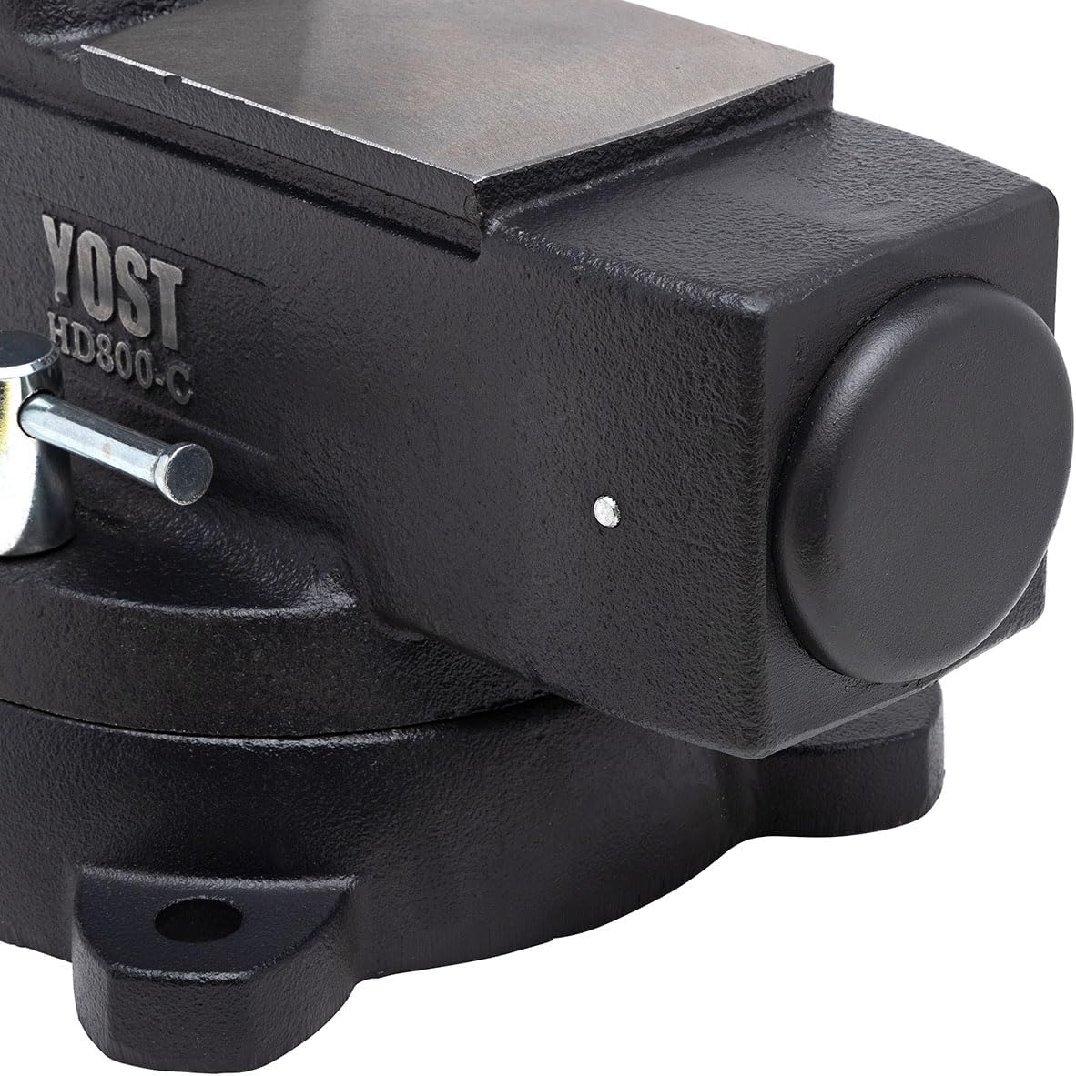 Yost Vises LV-4 Homeowner's Vise | 4.5 Inch Jaw Width with a 3 Inch Jaw Opening Home Vise | Secure Grip with Swivel Base | Blue