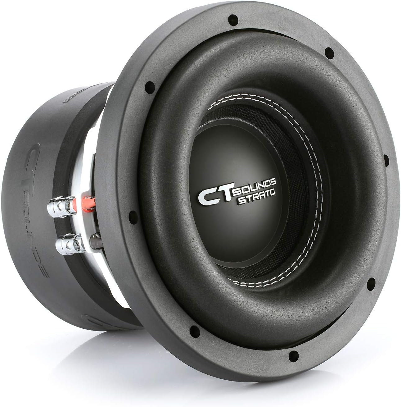 CT Sounds STRATO-8-D2 1200 Watts Max 8 Inch Car Subwoofer Dual 2 Ohm