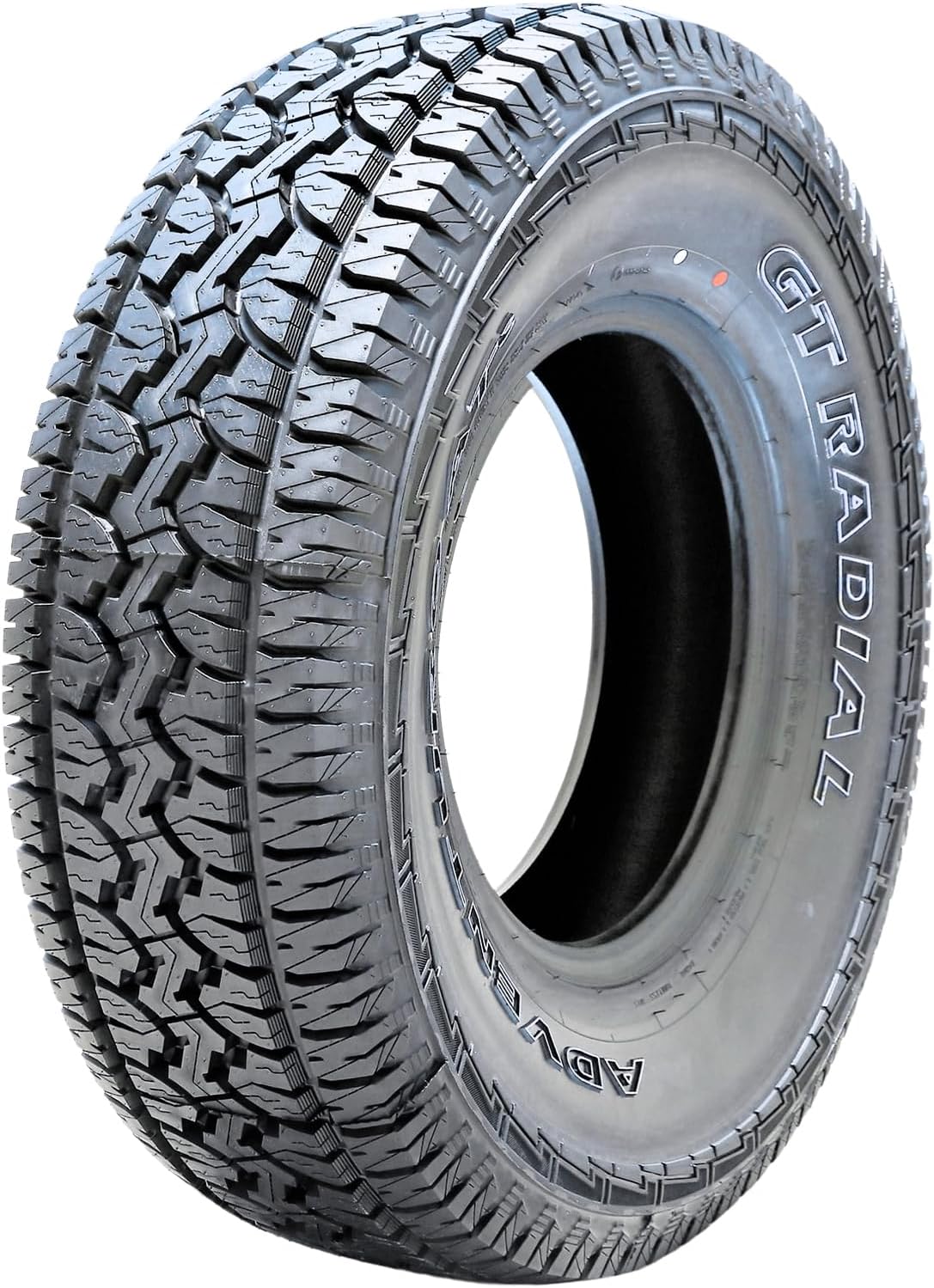 GT Radial Adventuro AT3 P265/70R17 113T | Truck/SUV All Terrain All Season Traction 113T Rated Standard Load Radial Construction Outlined White