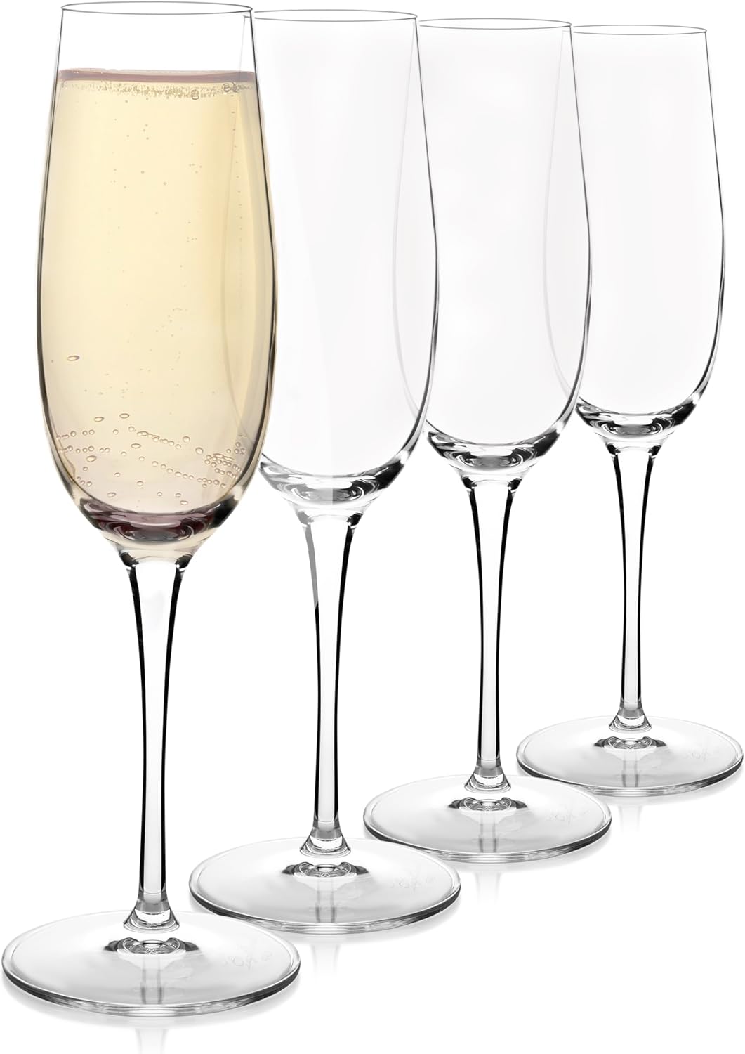 Luigi Bormioli Crescendo Bourgogne Wine Glasses - Clear, Set of 4