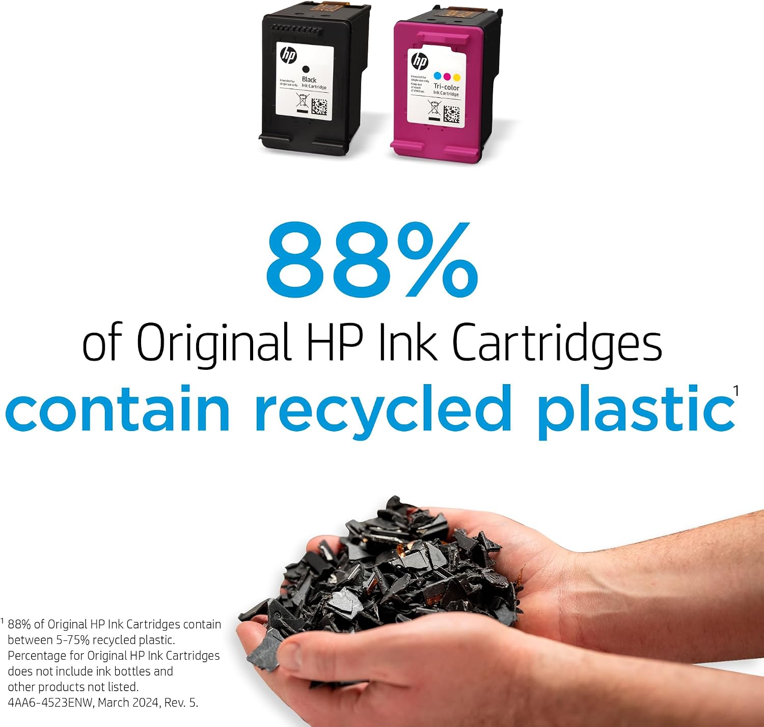 HP Original 935 Cyan, Magenta, Yellow / 934XL Black Ink Cartridges (4-Pack) | Works OfficeJet 6810; OfficeJet Pro 6230, 6830 Series | N9H66FN