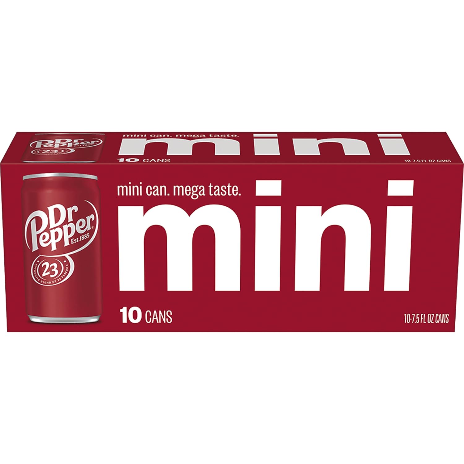 DR PEPPER - MINI CANS, 7.5 OZ, 10 PK