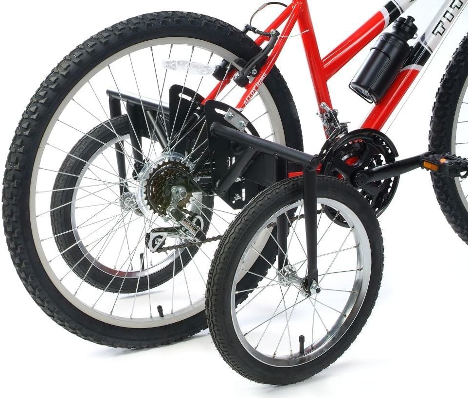 TITAN Bike USA Heavy-Duty Adult Training Wheels – Patented Stabilizer Kit for 24"–27" Bicycles, Supports 250+ lbs
