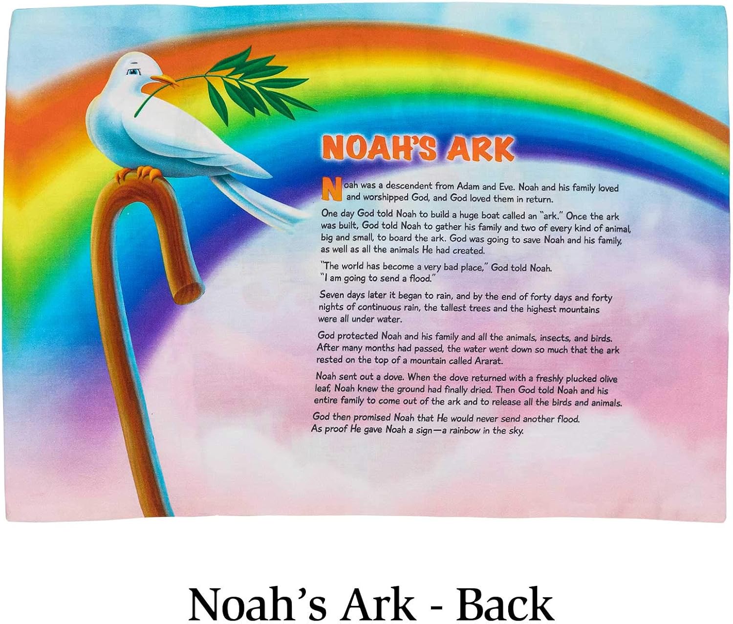 MyPillow Childrens Bible Story Pillow [Noah's Ark]