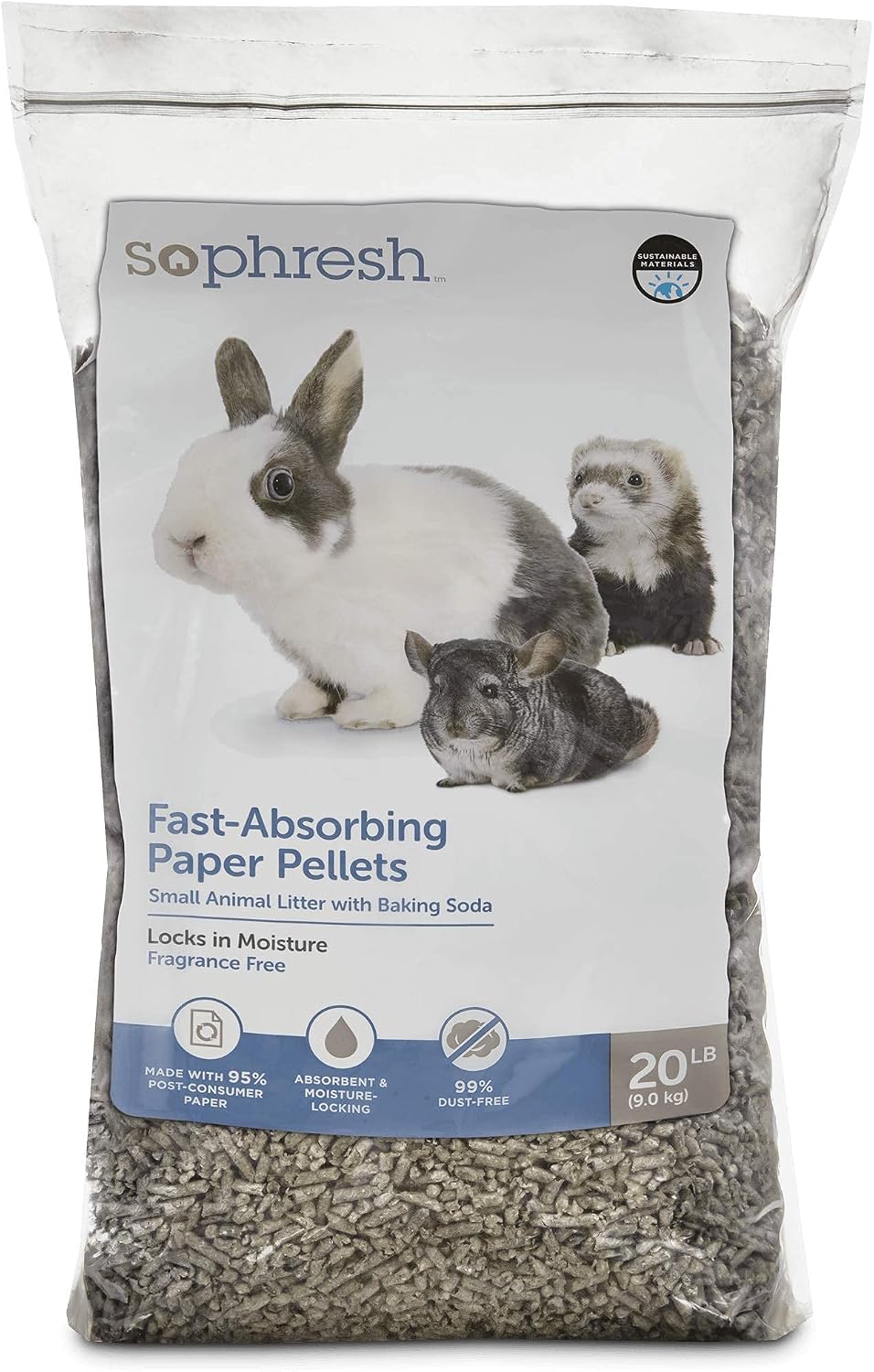 So Phresh by Petco Paper Pellets Small Animal Litter 10 lbs.