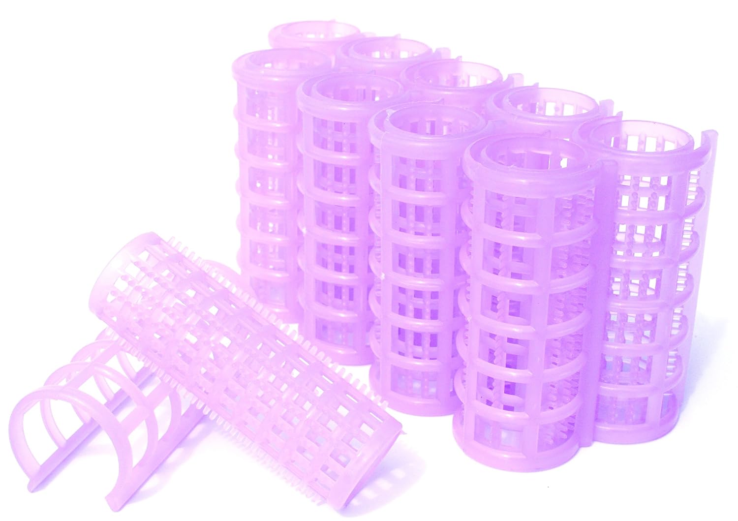 Self Grip Holding Rollers Hairdressing Curlers Hair Design Sticky Cling Style For DIY Or Salon By Kamay's (30mm/1.2" Medium Size 12PCS)