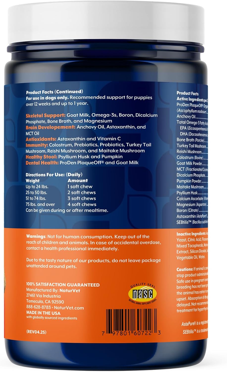 NaturVet All-in-One Cat & Dog Supplement Daily Multivitamin - 13 Oz Powder | Daily Multivitamin for Dogs & Cats - Supports Digestion, Skin & Coat with Omega-3, 6, 9 in a Wheat-Free Formula, 13 Oz Powder