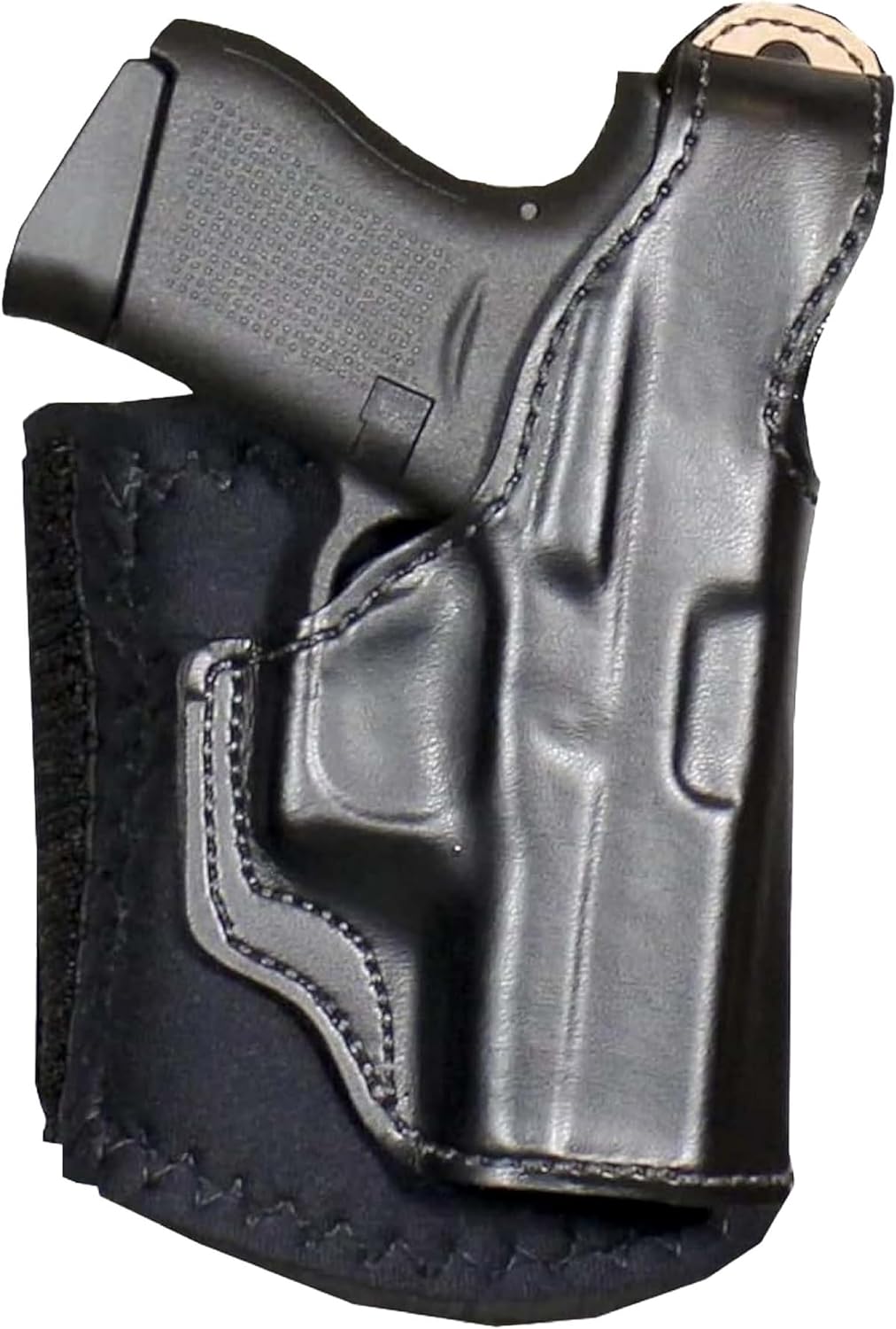 Desantis Die Hard Ankle Rig - Fits Glock 43 & More - Right Hand Draw, Black | Fits Glock 43X, Ankle Holster Concealed Carry