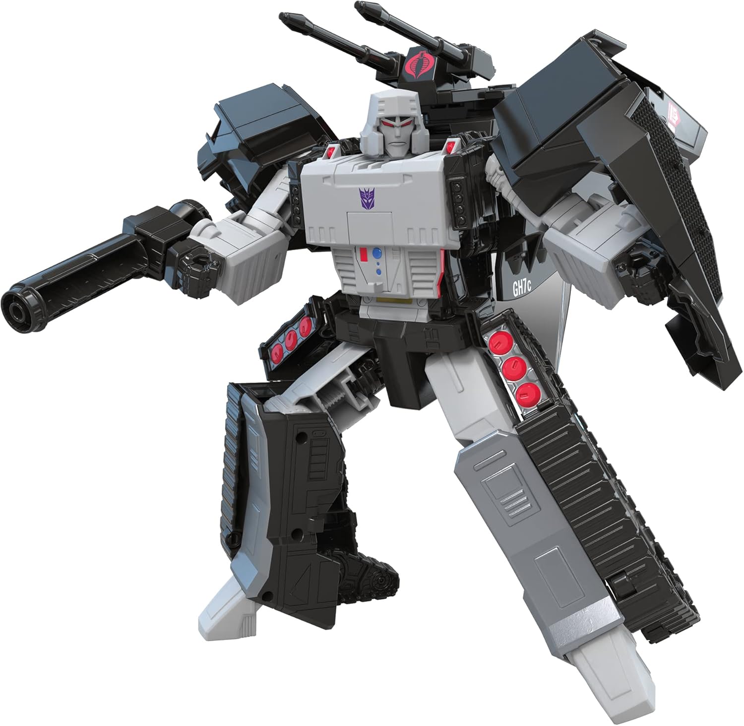 Transformers Generations Collaborative: G.I. Joe Mash-Up, Megatron H.I.S.S. Tank with Cobra Baroness Figure