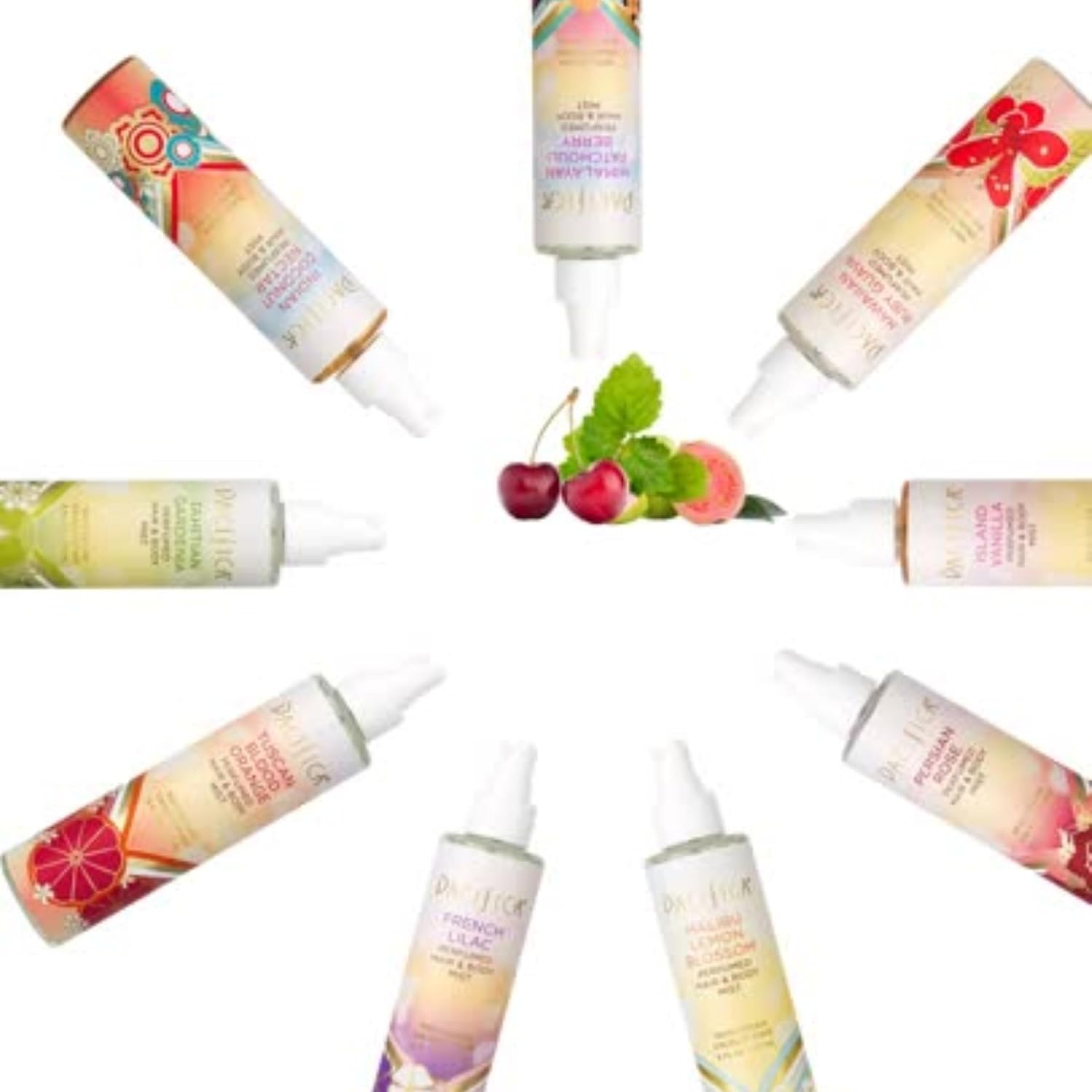 Pacifica Island Vanilla Hair Mist Perfume and Full Body Spray for Women - Fragrance Spray for A Mood-Lifting Experience, Paraben-Free, Clean Beauty No Alcohol, Vegan & Cruelty-Free, 6 oz oz