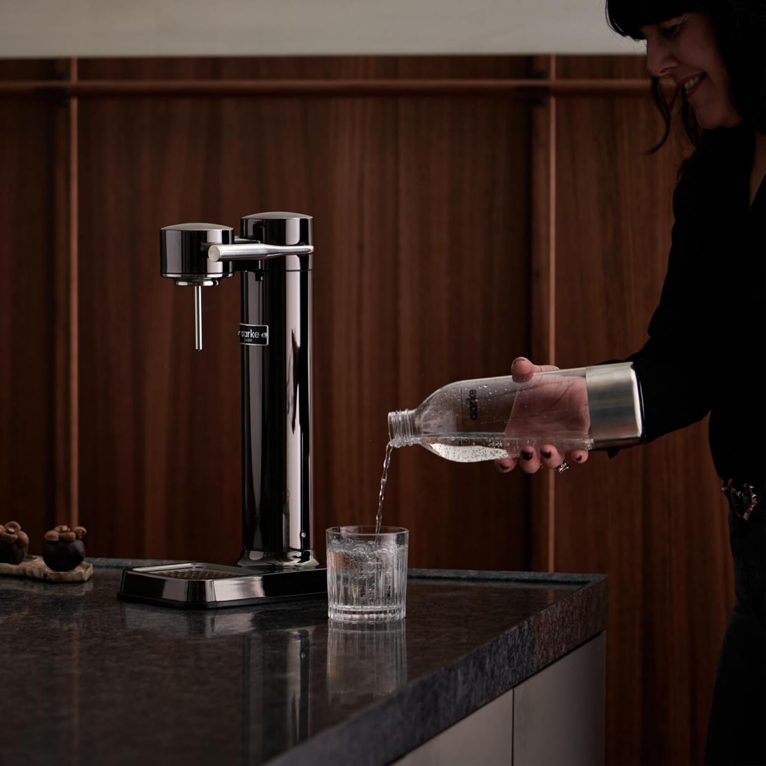 Aarke Carbonator 3 - Premium Sparkling Water Maker, Matte Black