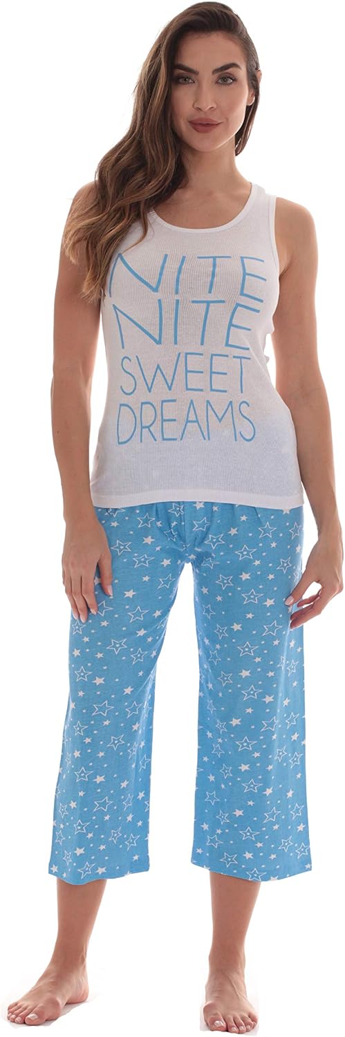 Just Love 100% Cotton Capri Sets Women Sleepwear