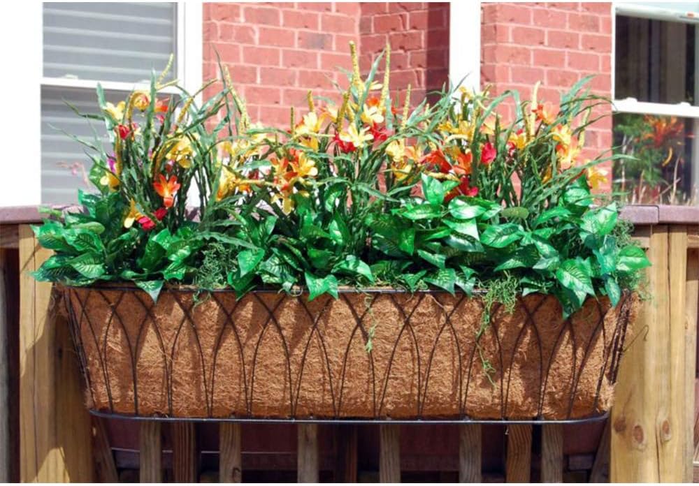 24 Inch Coconut Liners for Planters,Horse Trough Coco Liners for Window Box/Hanging Trough Planter