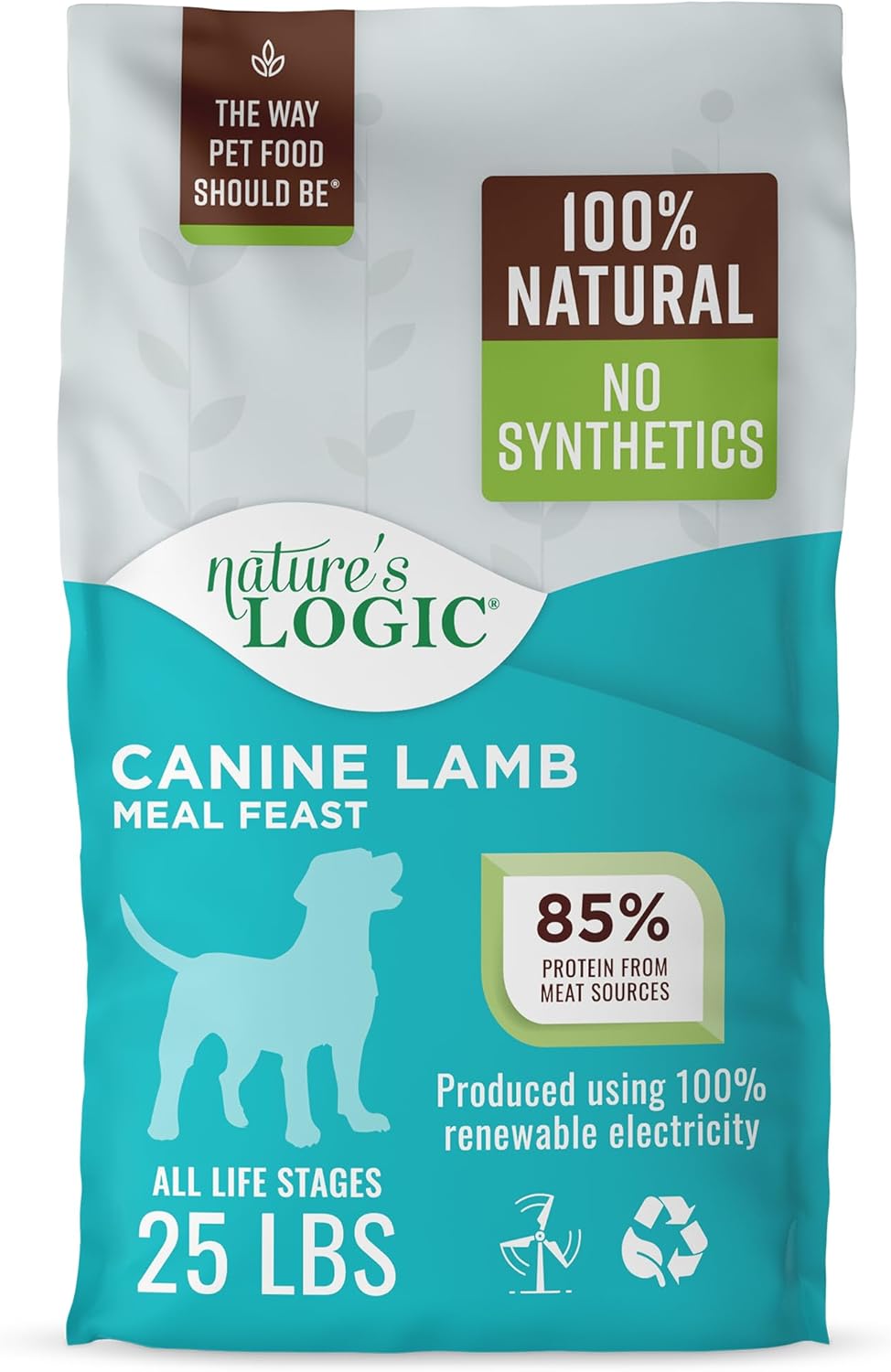 NATURE'S LOGIC Dry Dog Food - Beef Meal Feast Dry Kibble, 13 lb