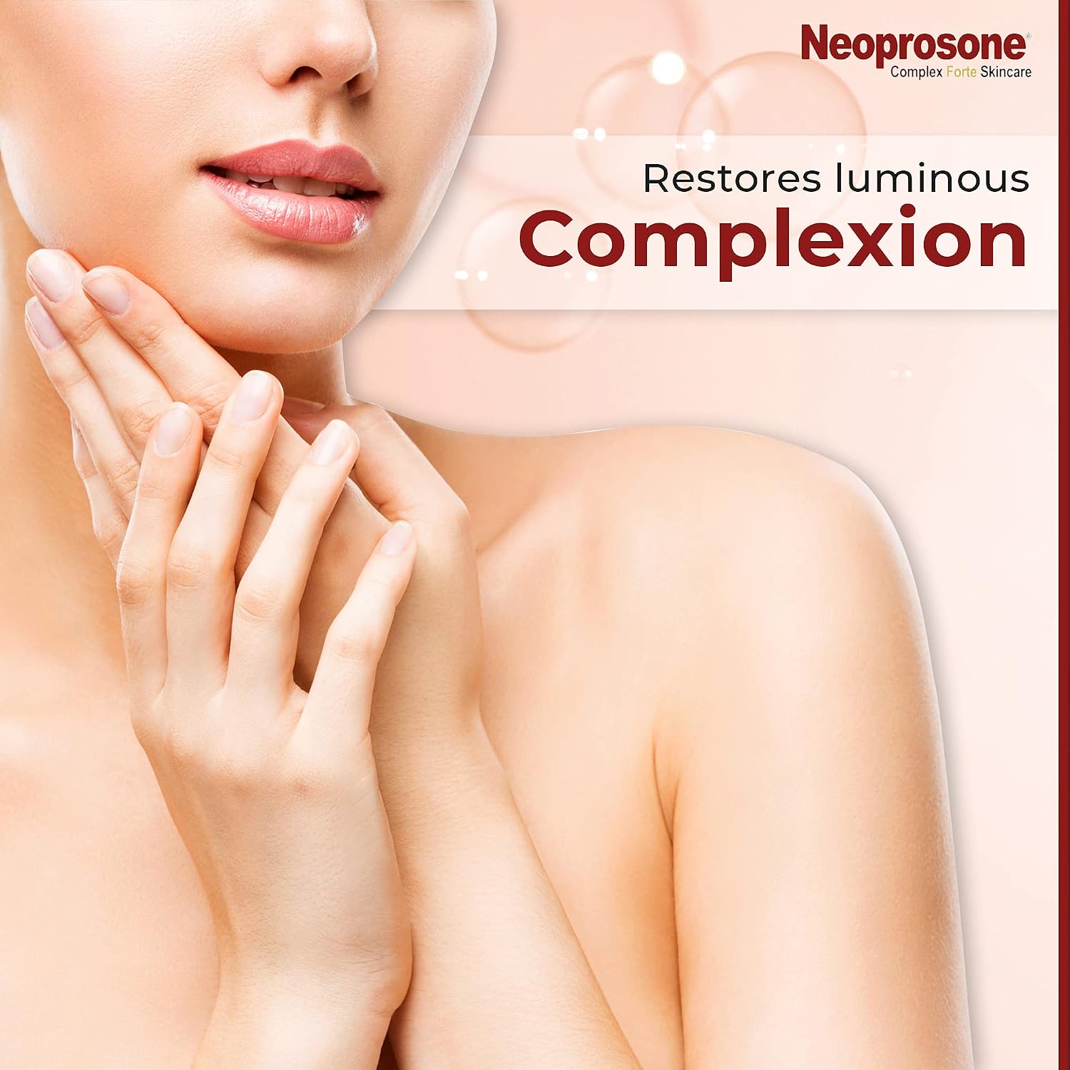 Neoprosone, Skin Brightening Soap | 2.02 oz / 80 g | Hyperpigmentation Soap, Fade Dark Spots on: Body, Knees, Face, Armpits | with Glycerin (2.82 Ounce (Pack of 1))