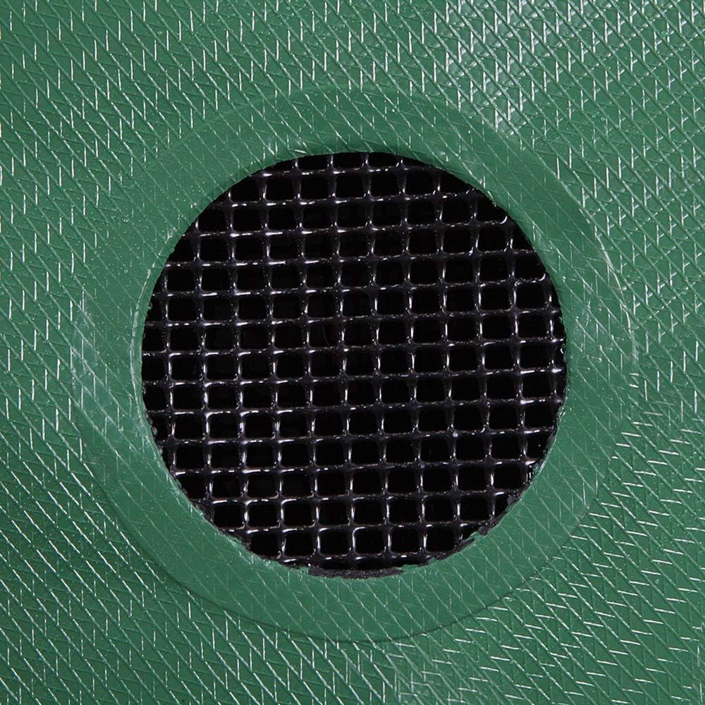 Collapsible Rain Barrel, Portable Water Storage Tank, Rainwater Collection System Downspout, Water Catcher Container (50 Gallon, Green)