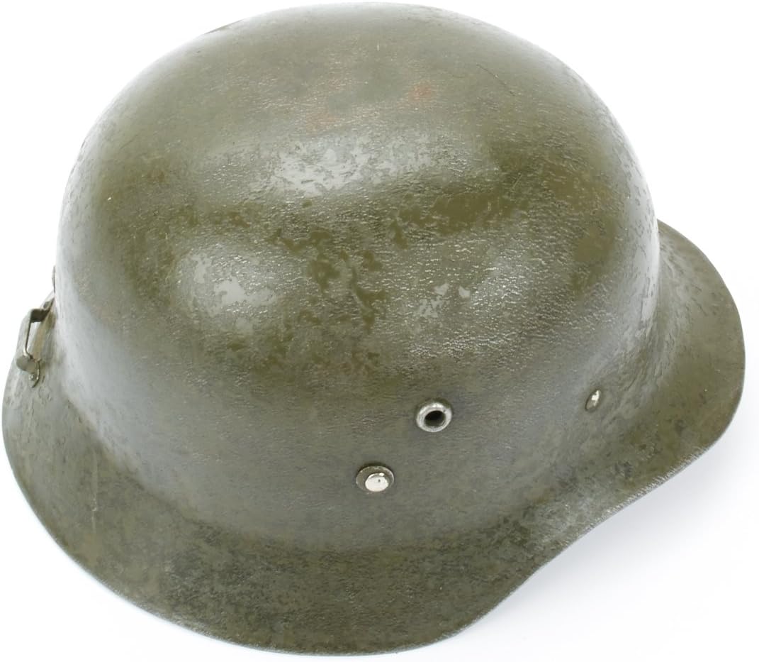 Original WWII Hungarian M38 Steel Helmet- Size 60cm, US 7 1/2