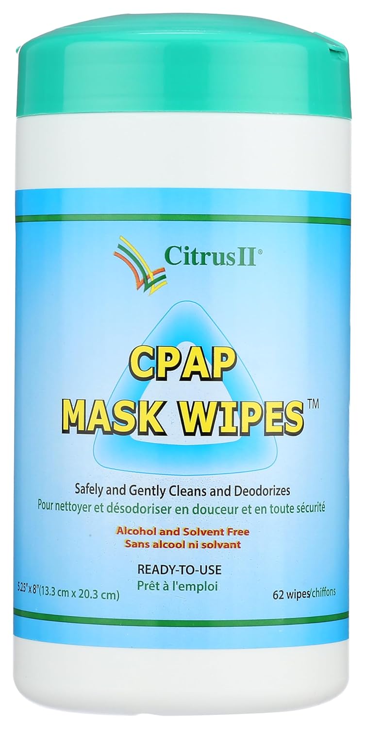 Citrus Magic CPAP Mask Cleaner Wipes 62 ct