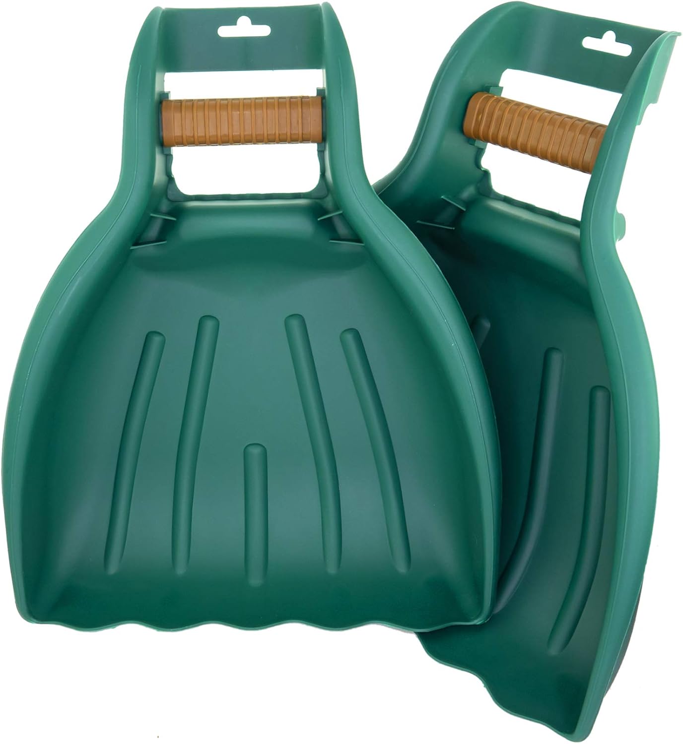 MEKKAPRO Hand Rake Leaf Claws V2.0, Large Garden Grabbers, 1 Pair(2pcs) | Sturdy Ergonomic Grip Leaf Scoops And Leaf Rake Claws