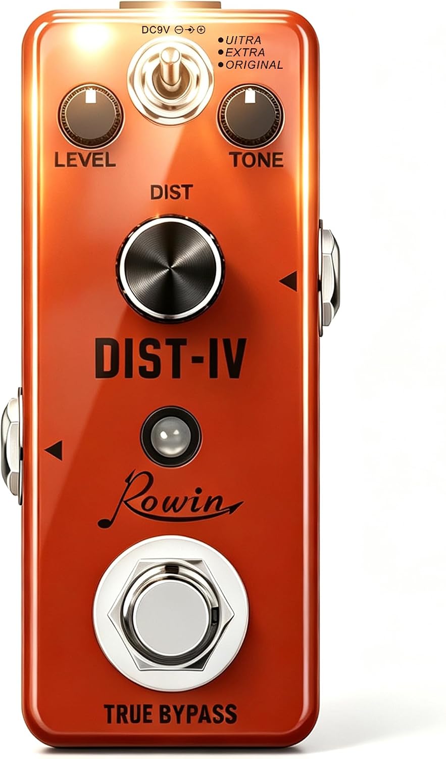 Vintage Vacuum Bluesy Guitar Effect Pedal,Electric Guitar Effect Sound Low Key Mild Clipping